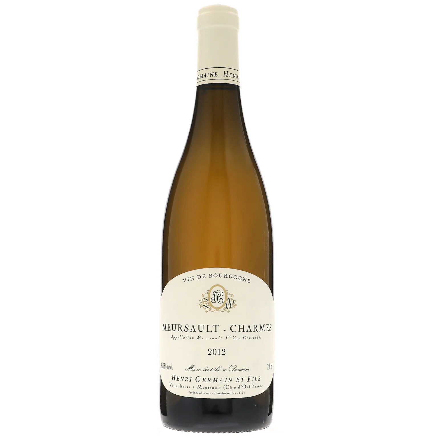 2012 Henri Germain, Meursault Premier Cru, Charmes