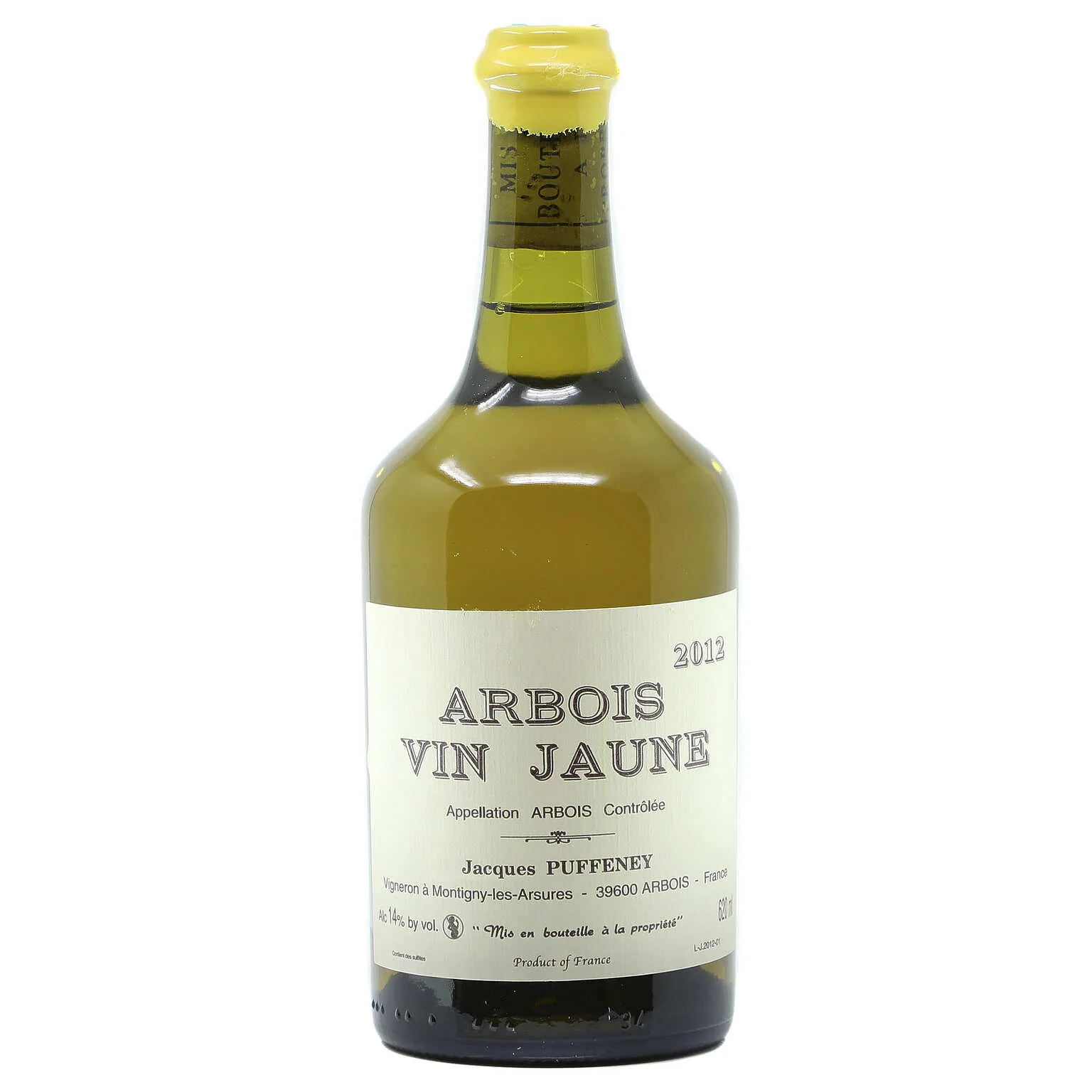 2012 Puffeney, Vin Jaune, Arbois 620ML