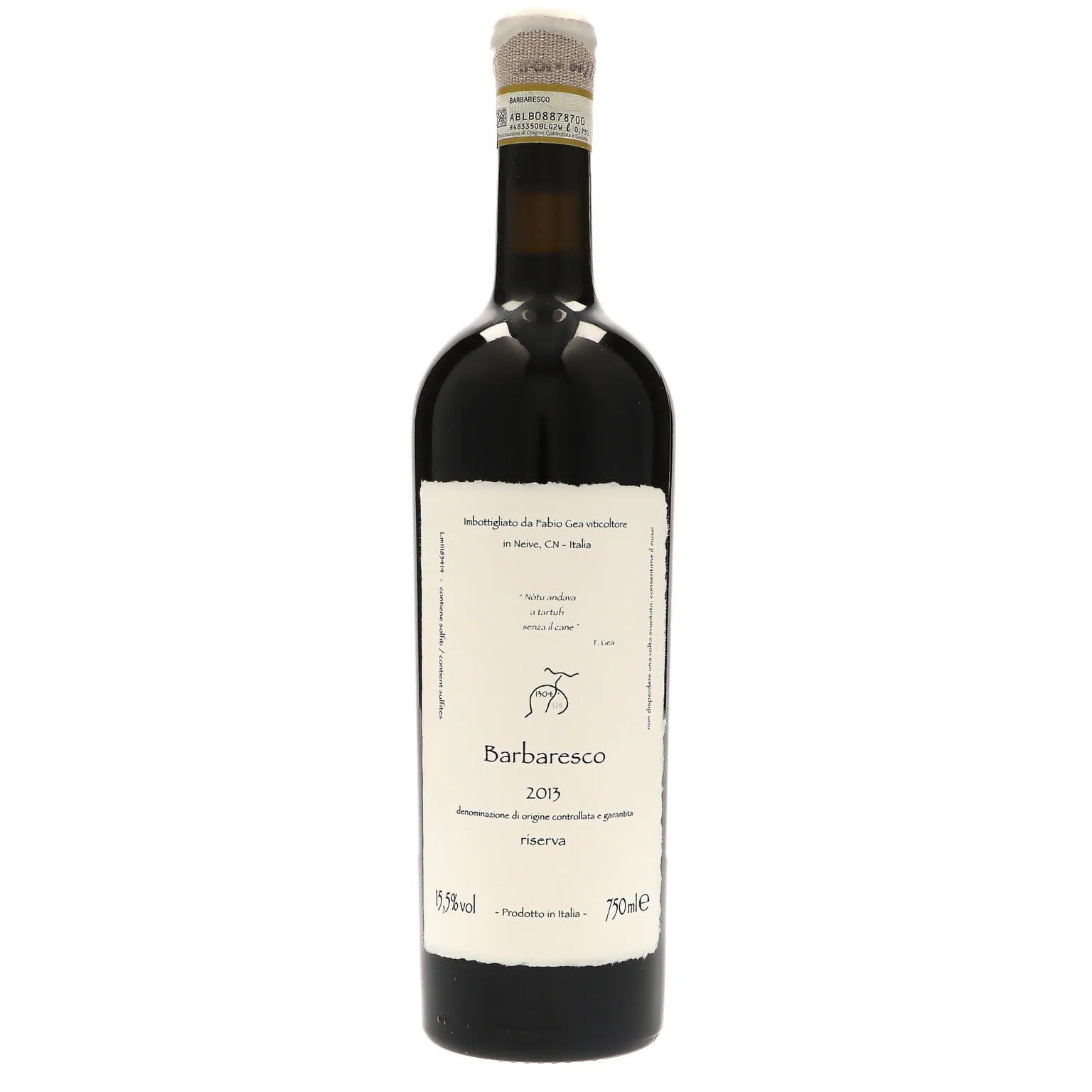 2013 Fabio Gea, Barbaresco, Notu Andava Riserva