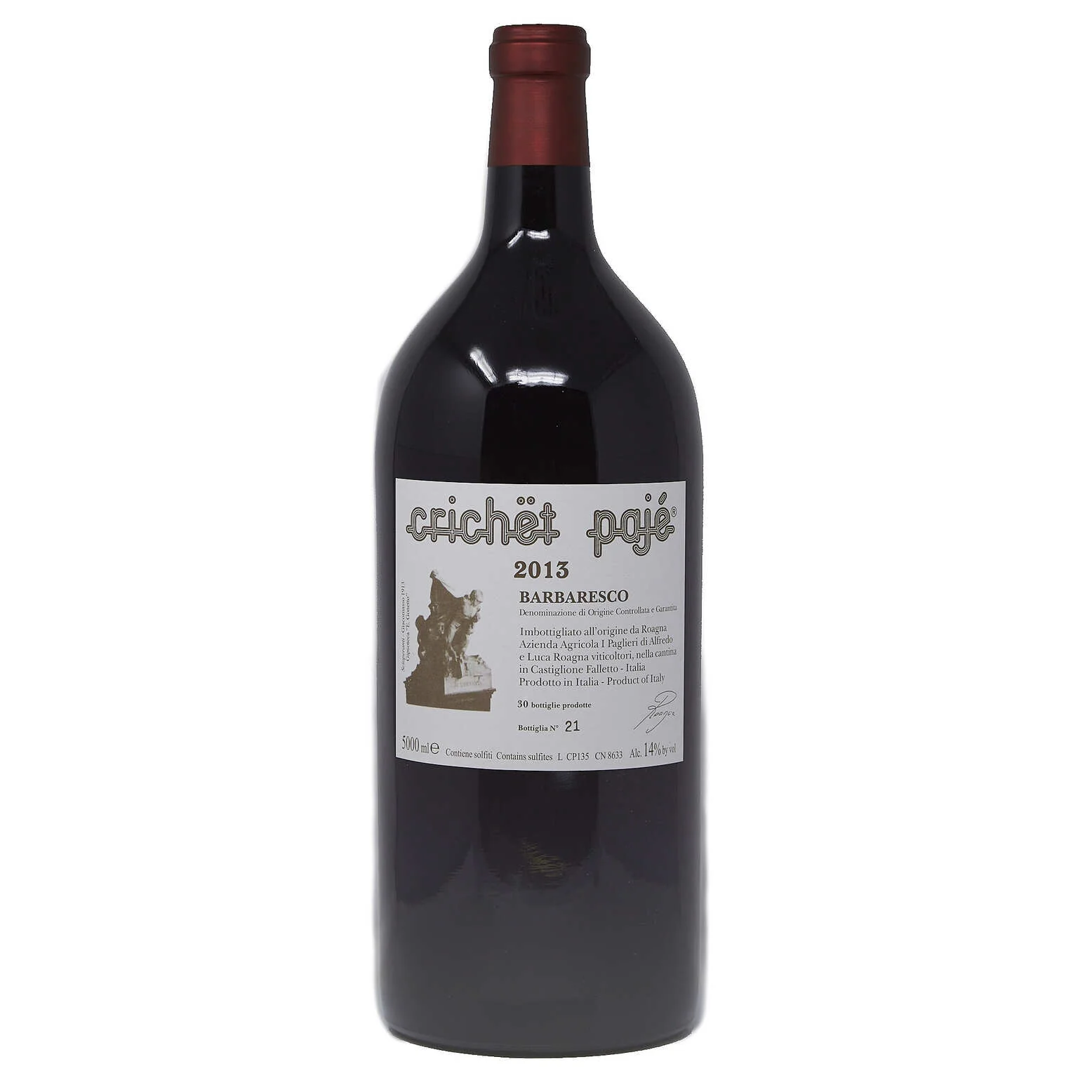 2013 Roagna, Barbaresco, Paje Crichet 5L