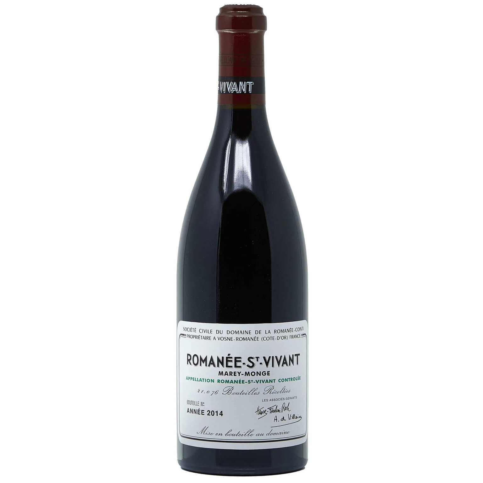 2014 Domaine de la Romanee-Conti, Romanee-Saint-Vivant Grand Cru, Marey-Monge