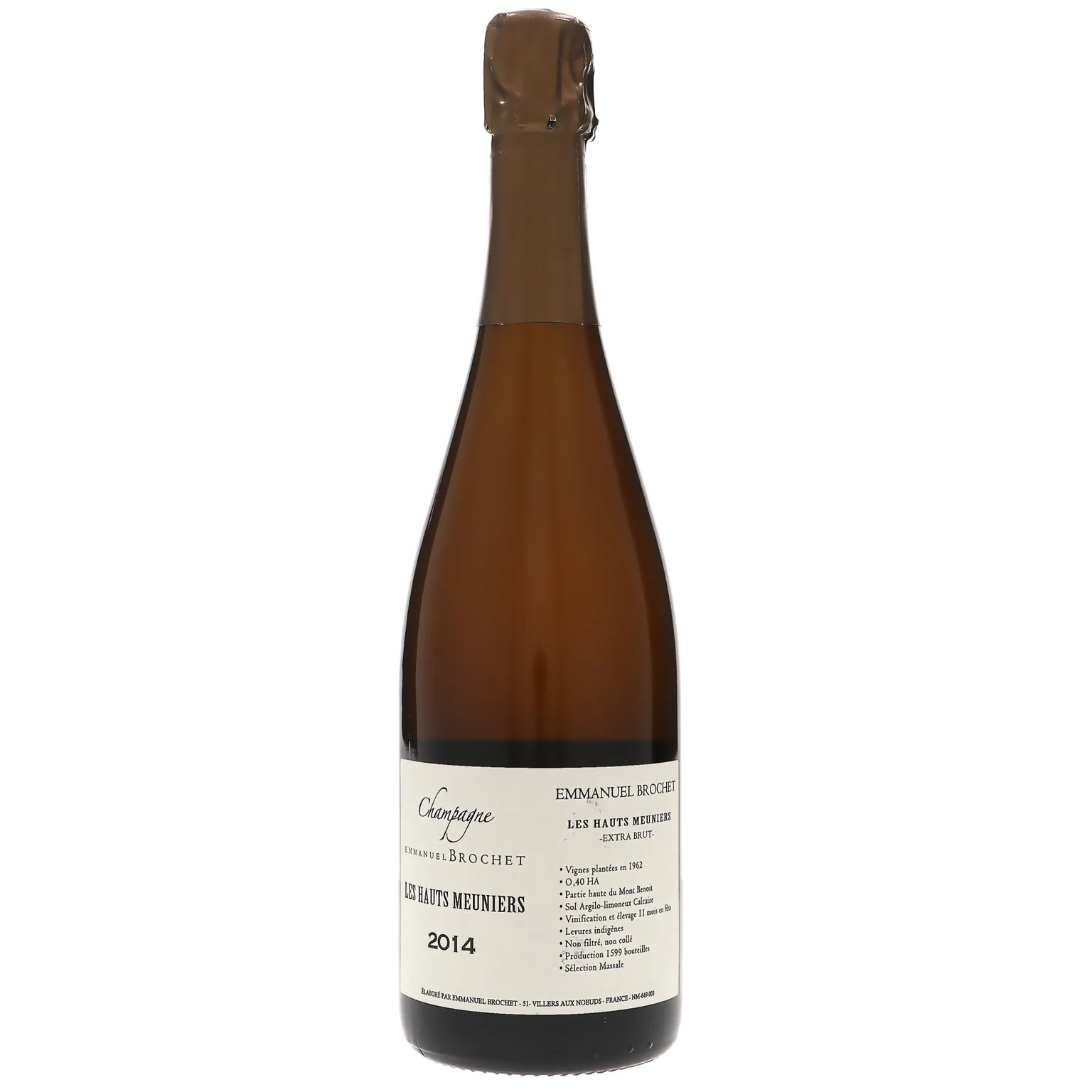 2014 Emmanuel Brochet, Hauts Meuniers Extra Brut