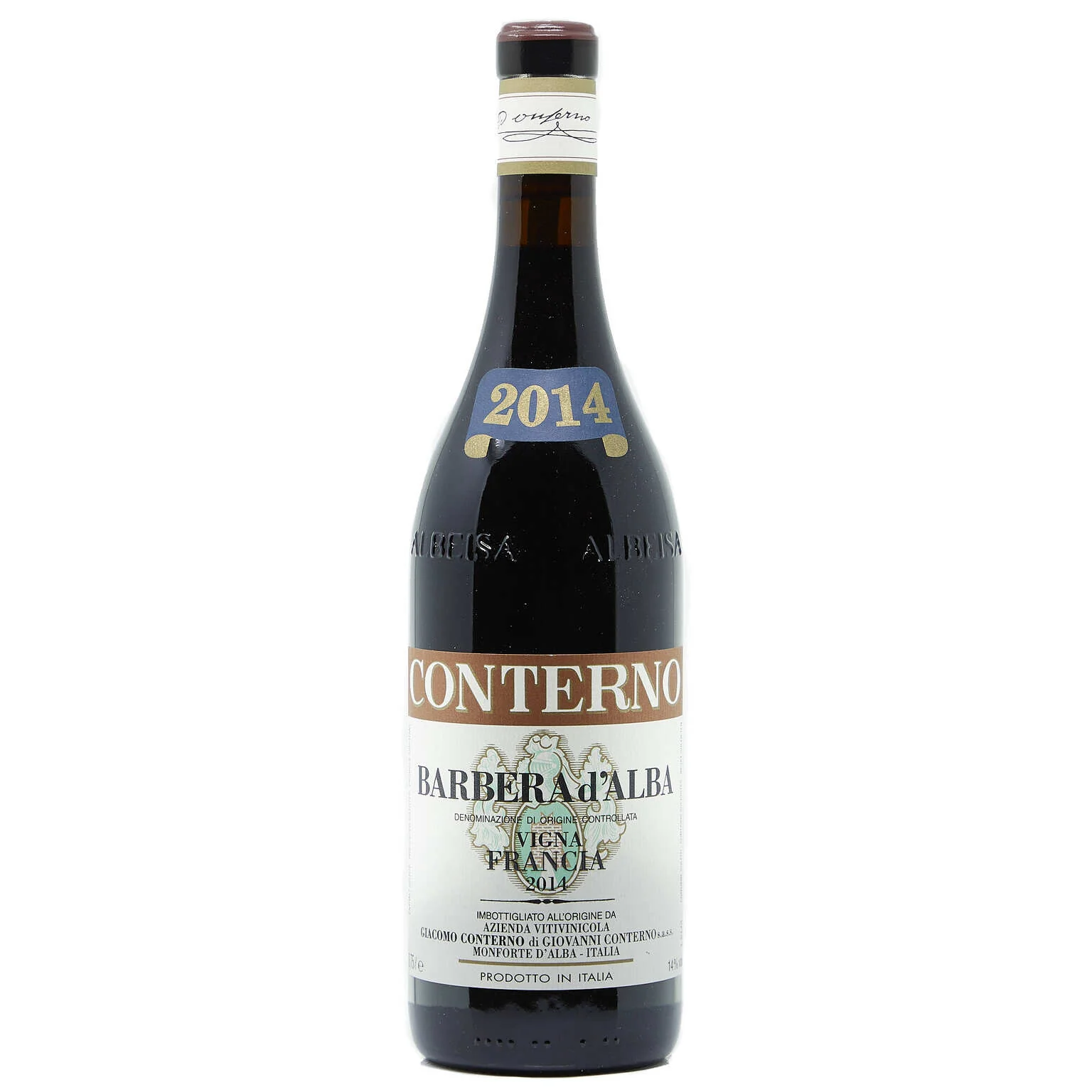 2014 Giacomo Conterno, Barbera d'Alba, Francia