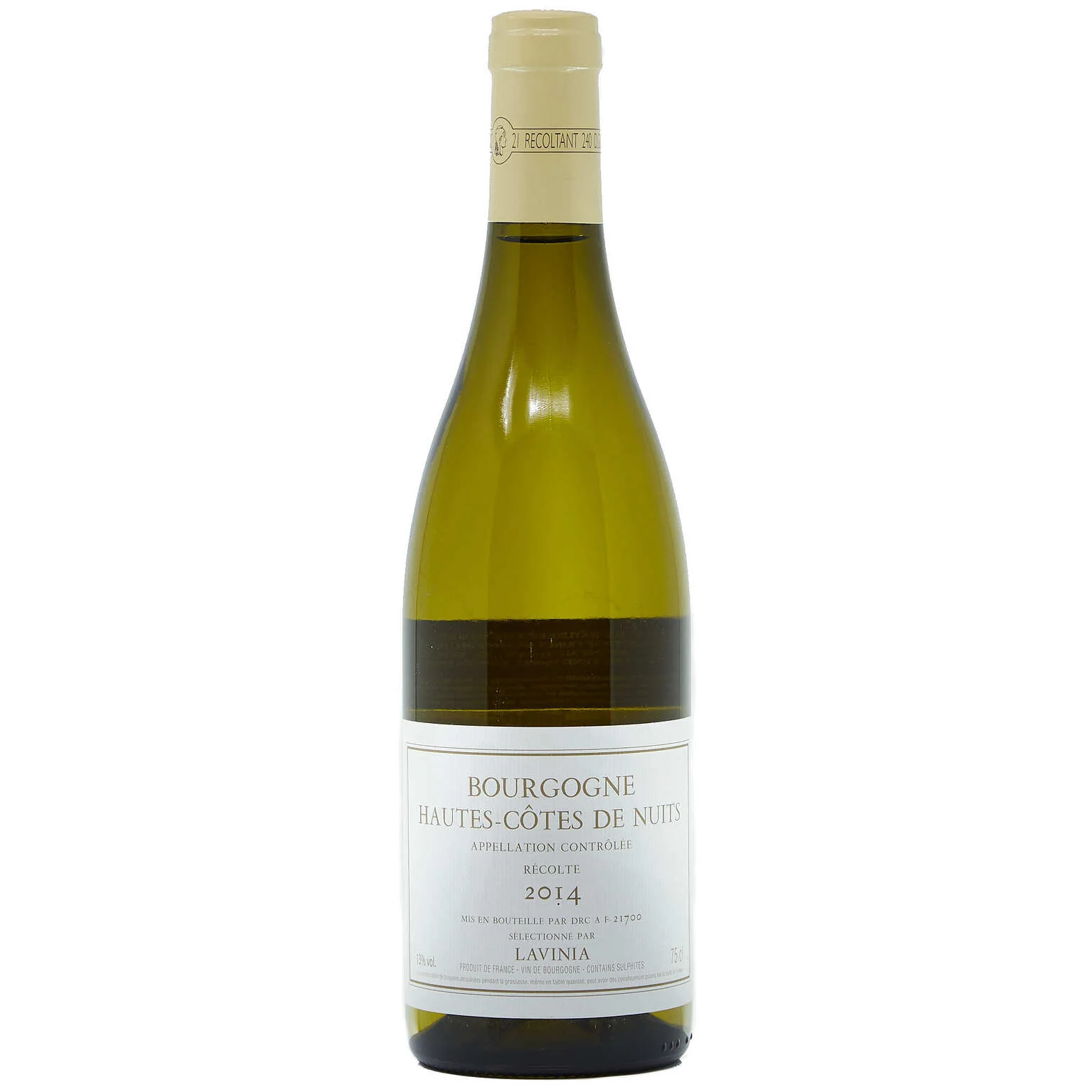 2014 Domaine de la Romanee-Conti, Bourgogne, Hautes Cotes de Nuits Blanc