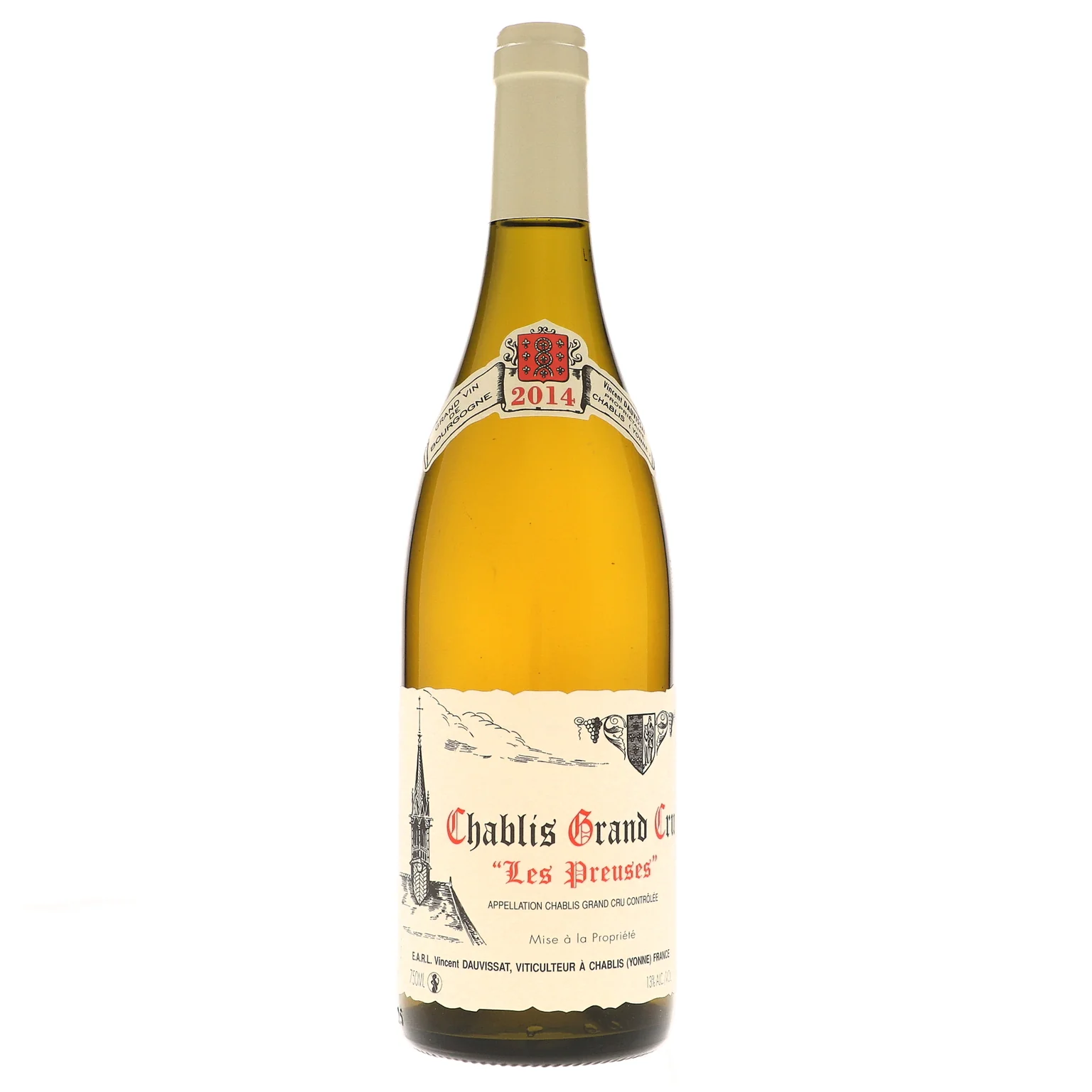 2014 Vincent Dauvissat, Chablis Grand Cru, Preuses