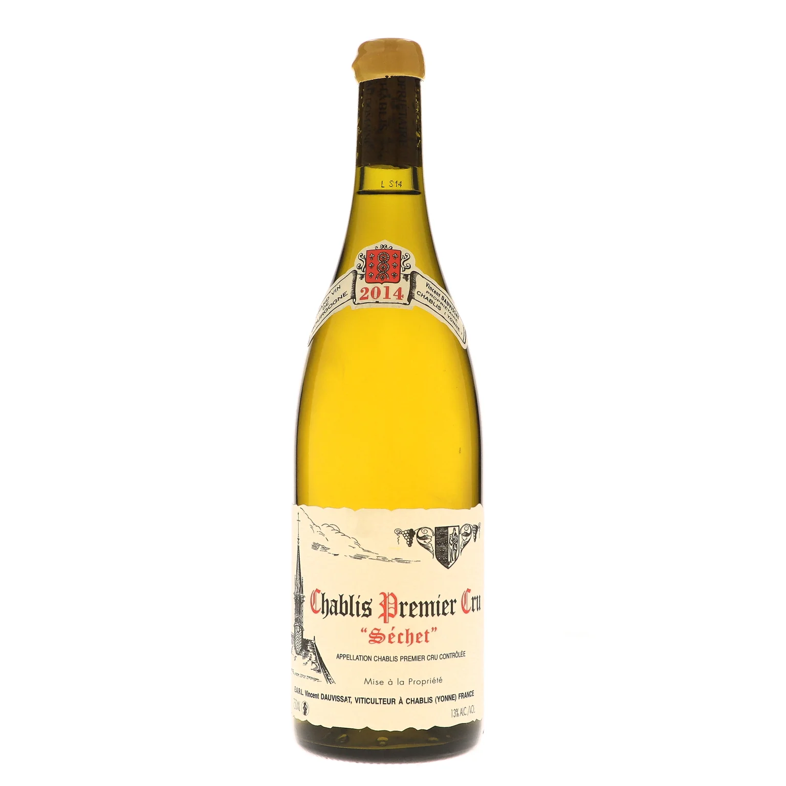 2014 Vincent Dauvissat, Chablis Premier Cru, Sechet
