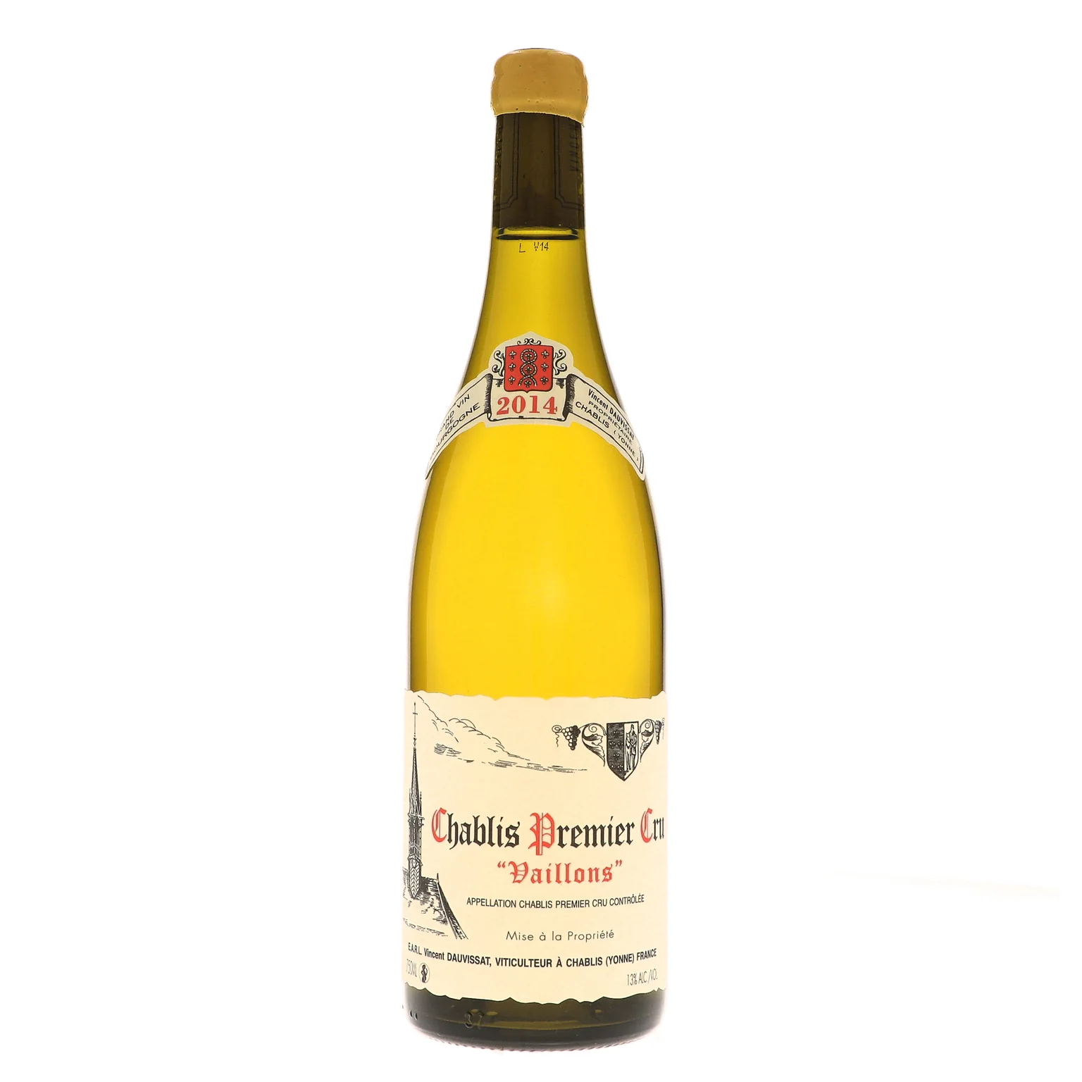 2014 Vincent Dauvissat, Chablis Premier Cru, Vaillons