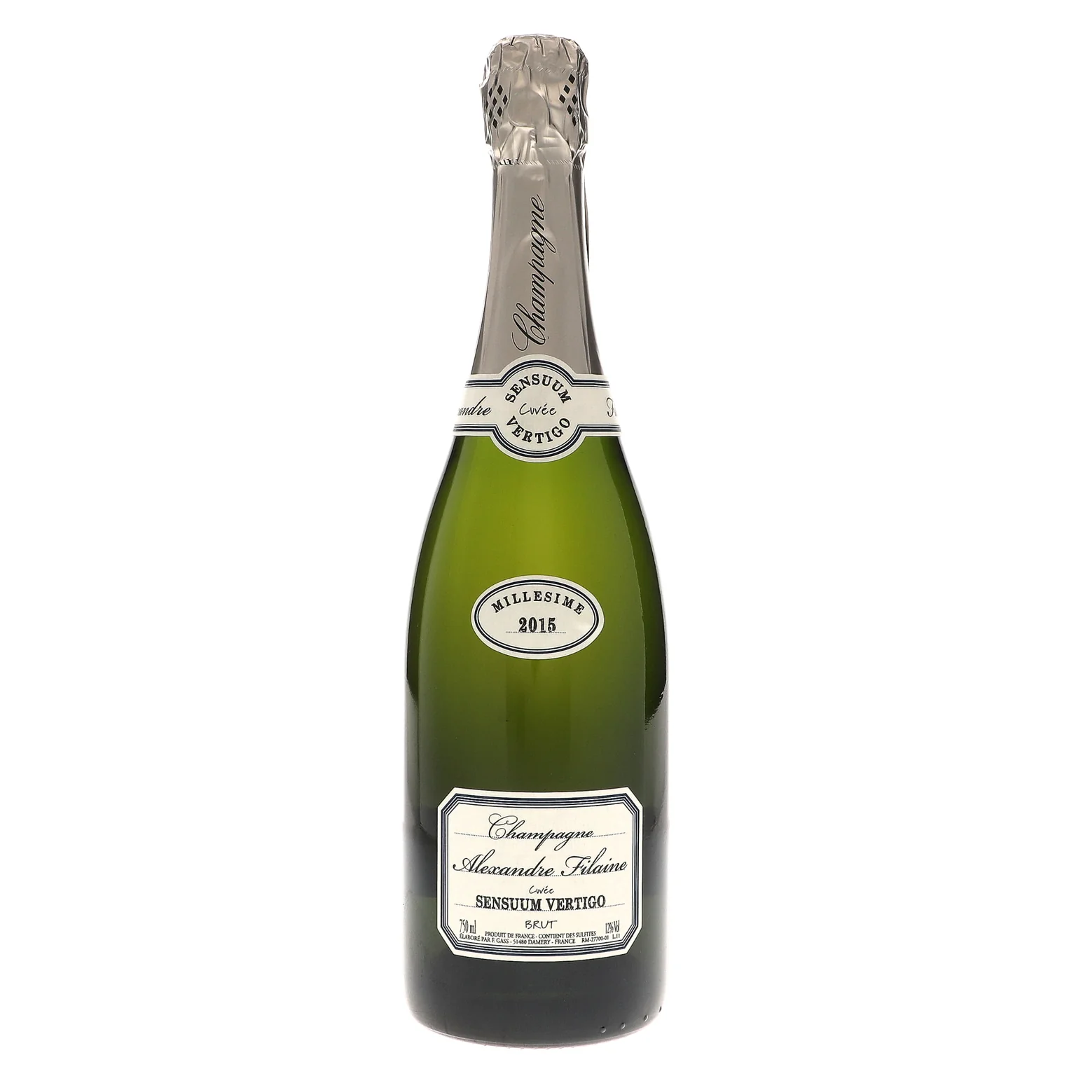 2015 Alexandre Filaine, Cuvee Sensuum Vertigo Brut