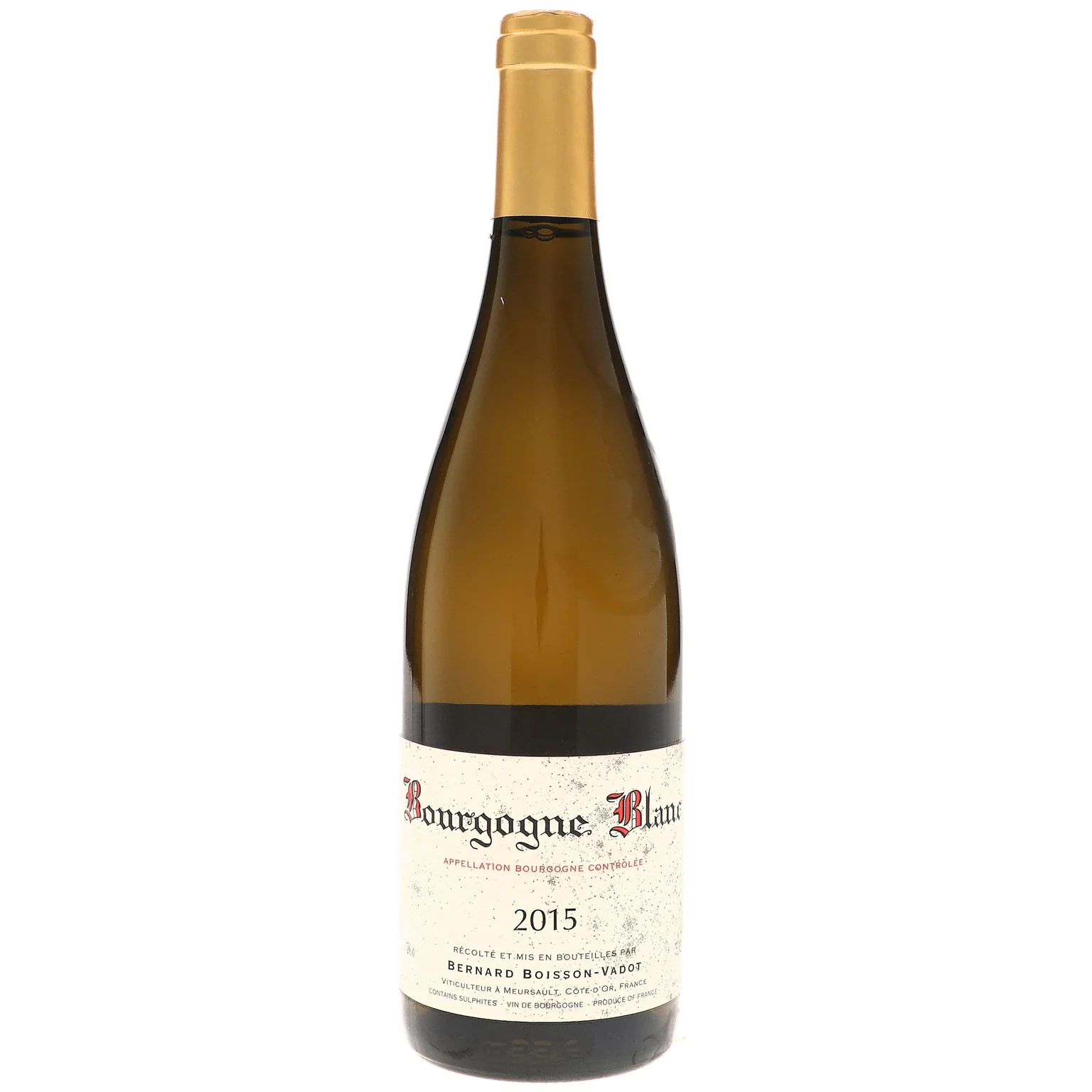 2015 Bernard Boisson-Vadot, Bourgogne, Blanc