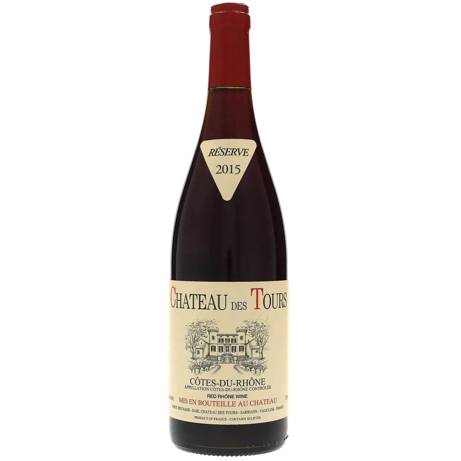 2015 Chateau des Tours, Cotes du Rhone, Rouge