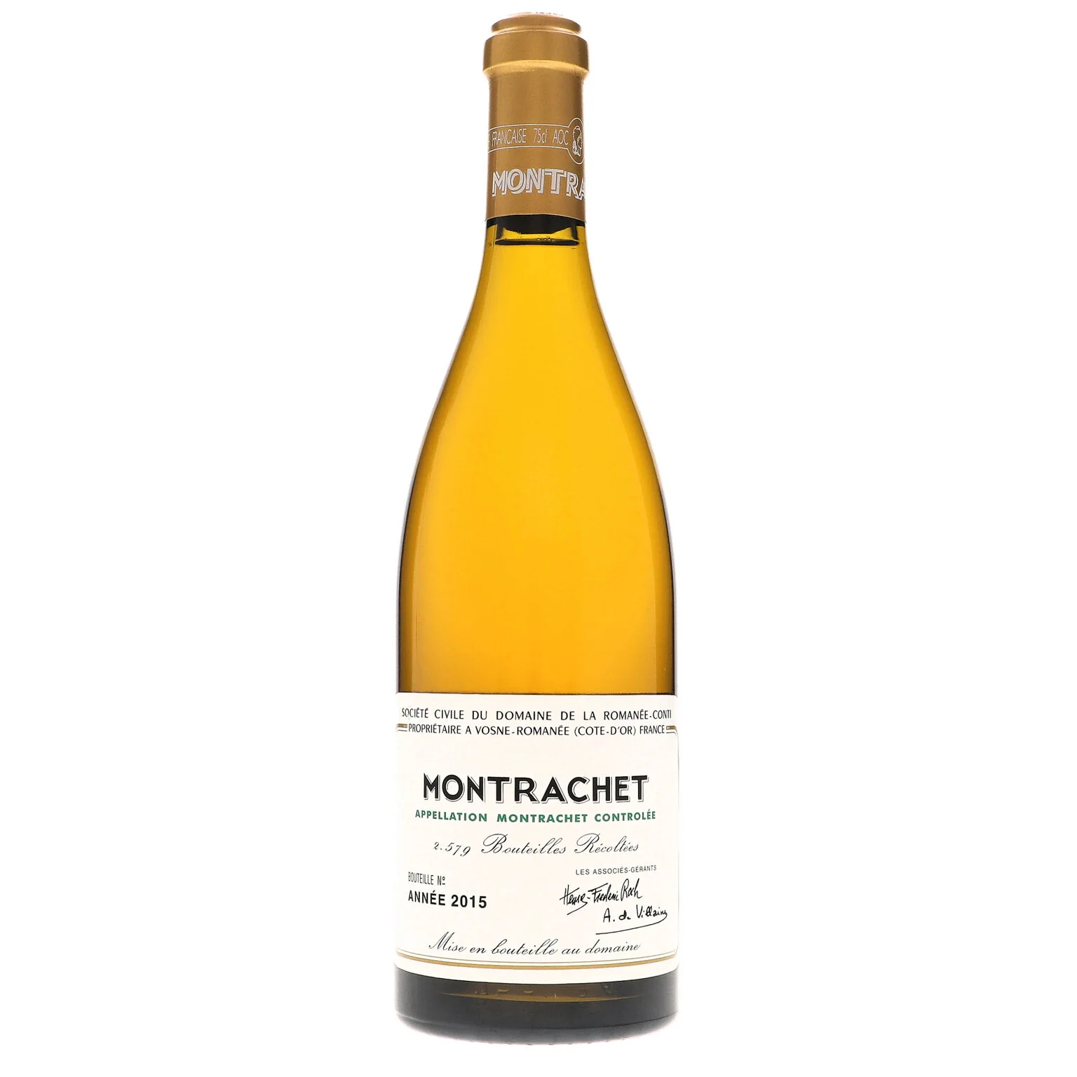 2015 Domaine de la Romanee-Conti, Montrachet Grand Cru