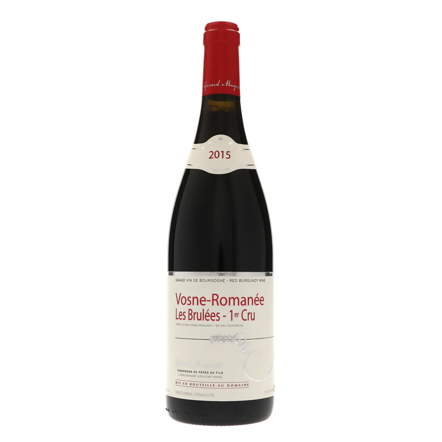 2015 Gerard Mugneret, Vosne-Romanee Premier Cru, Aux Brulees