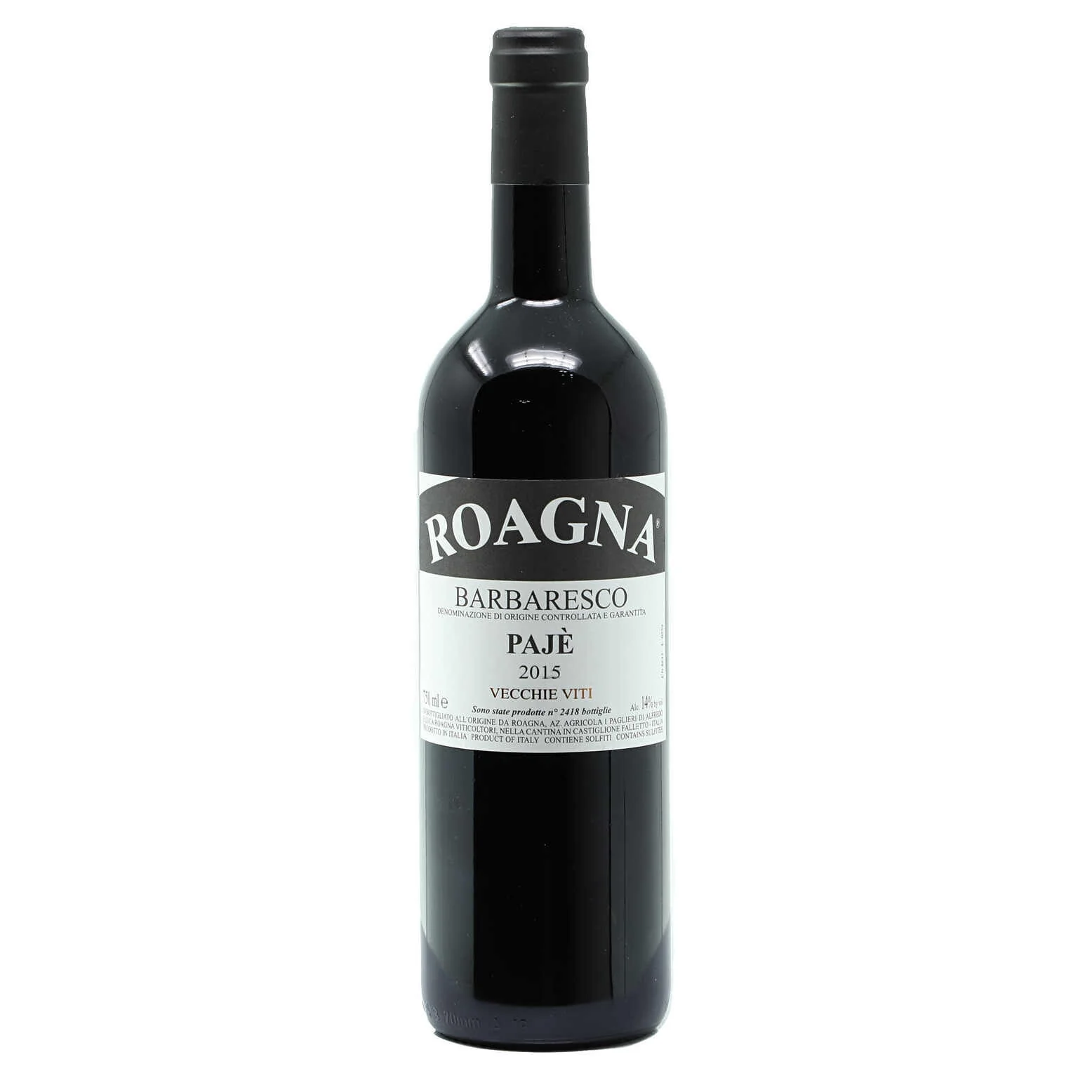 2015 Roagna, Barbaresco, Paje Vecchie Viti