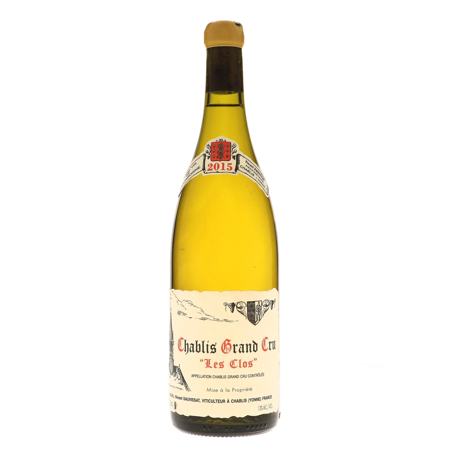 2015 Vincent Dauvissat, Chablis Grand Cru, Les Clos