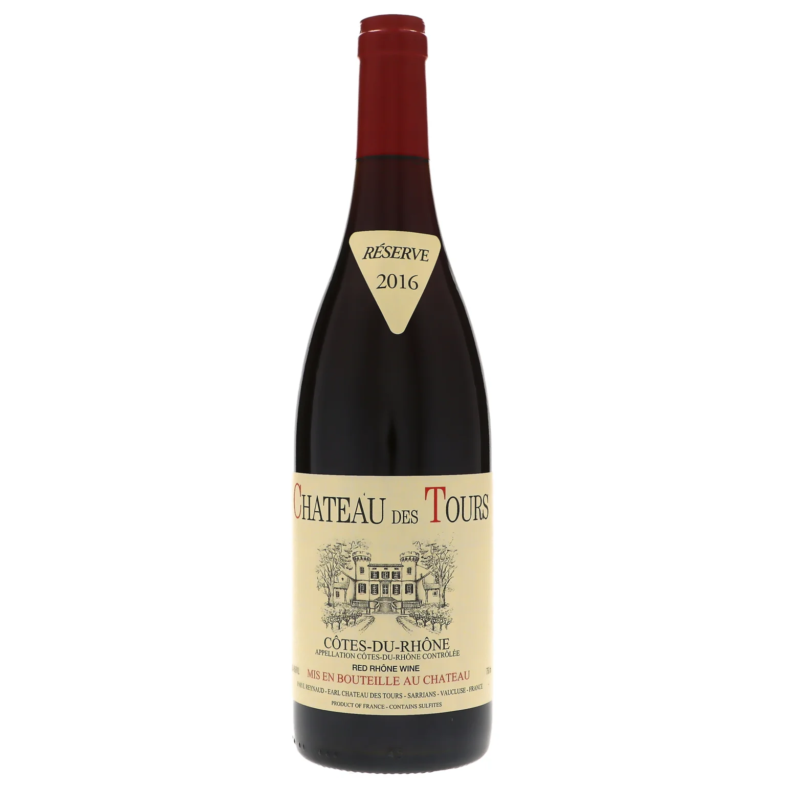 2016 Chateau des Tours, Cotes du Rhone, Rouge