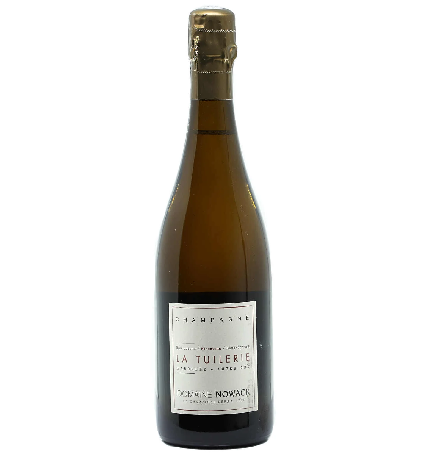 NV Domaine Nowack, La Tuilerie, Champagne {2016 Base}