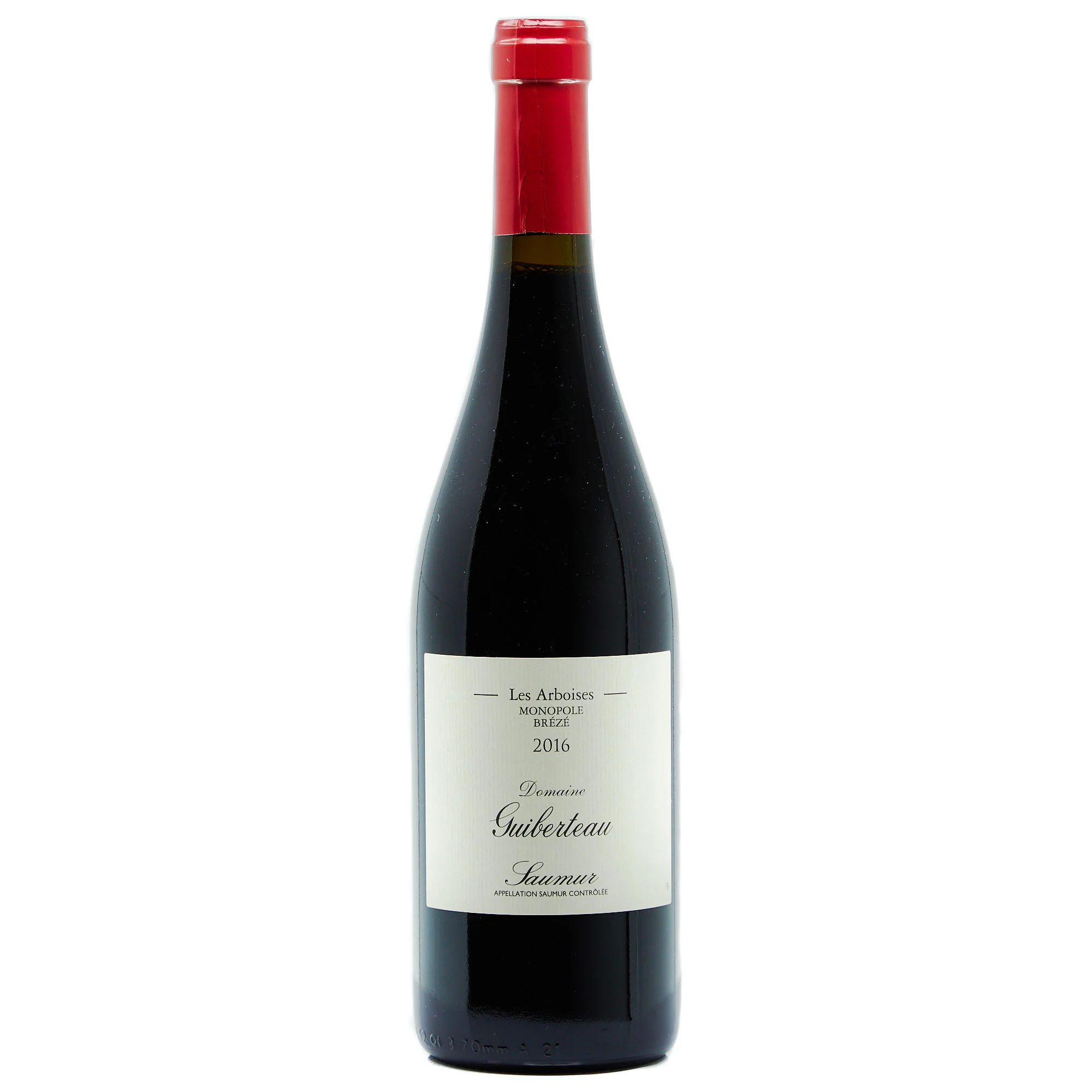 2016 Domaine Guiberteau, Saumur Rouge, Les Arboises