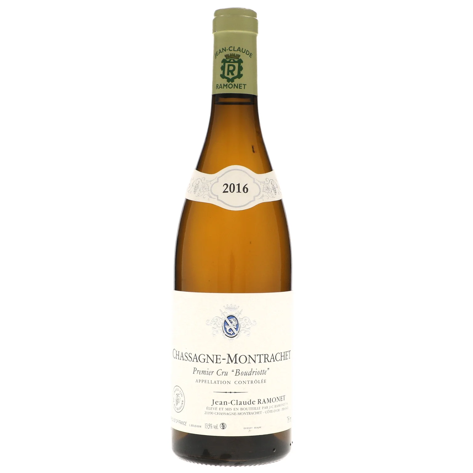 2016 Domaine Ramonet, Chassagne-Montrachet Premier Cru, La Boudriotte Blanc