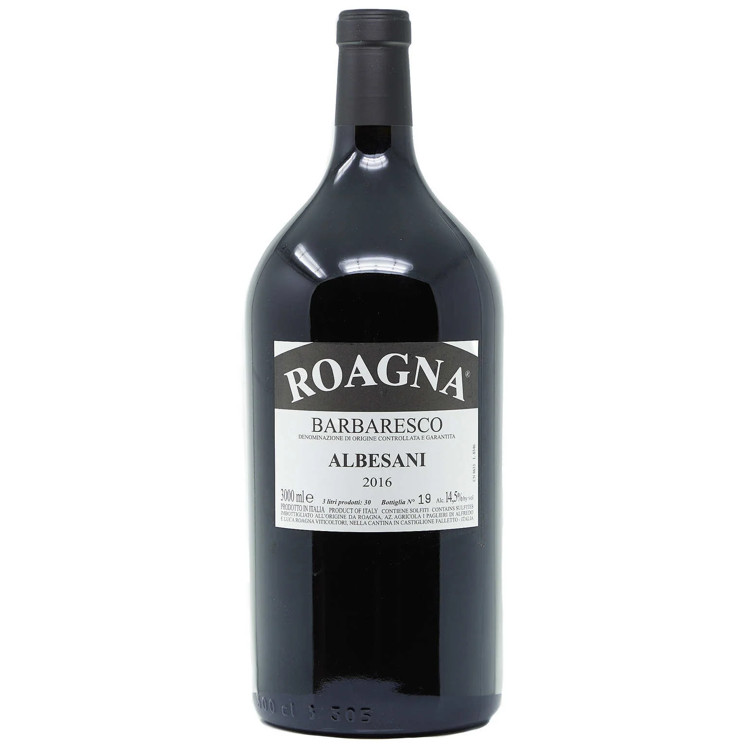 2016 Roagna, Barbaresco, Albesani 3L