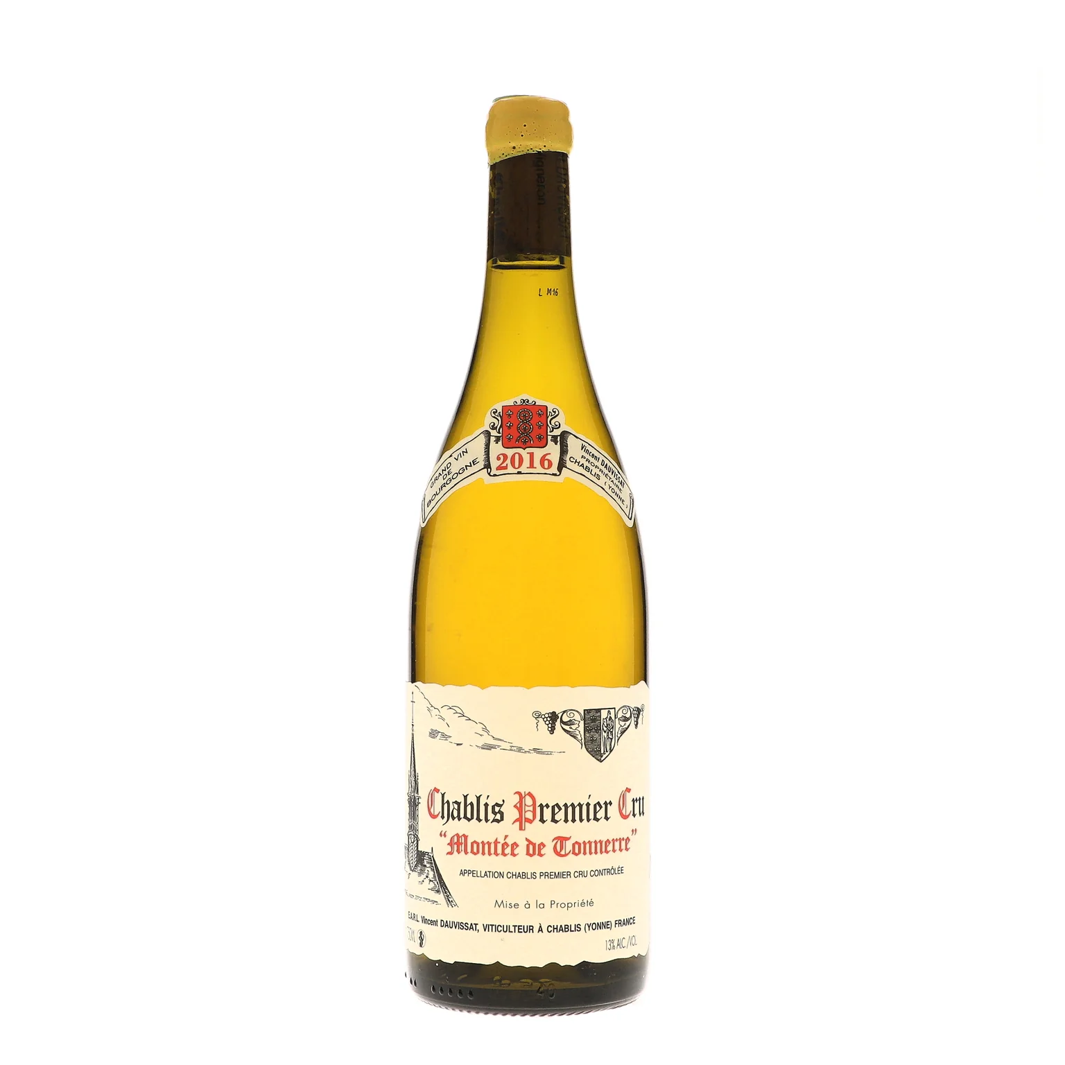 2016 Vincent Dauvissat, Chablis Premier Cru, Montee de Tonnerre