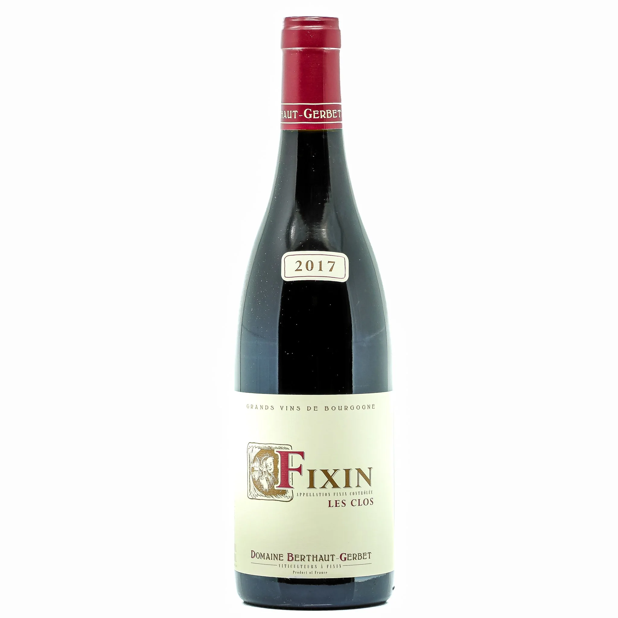 2017 Domaine Berthaut-Gerbet, Fixin, Les Clos