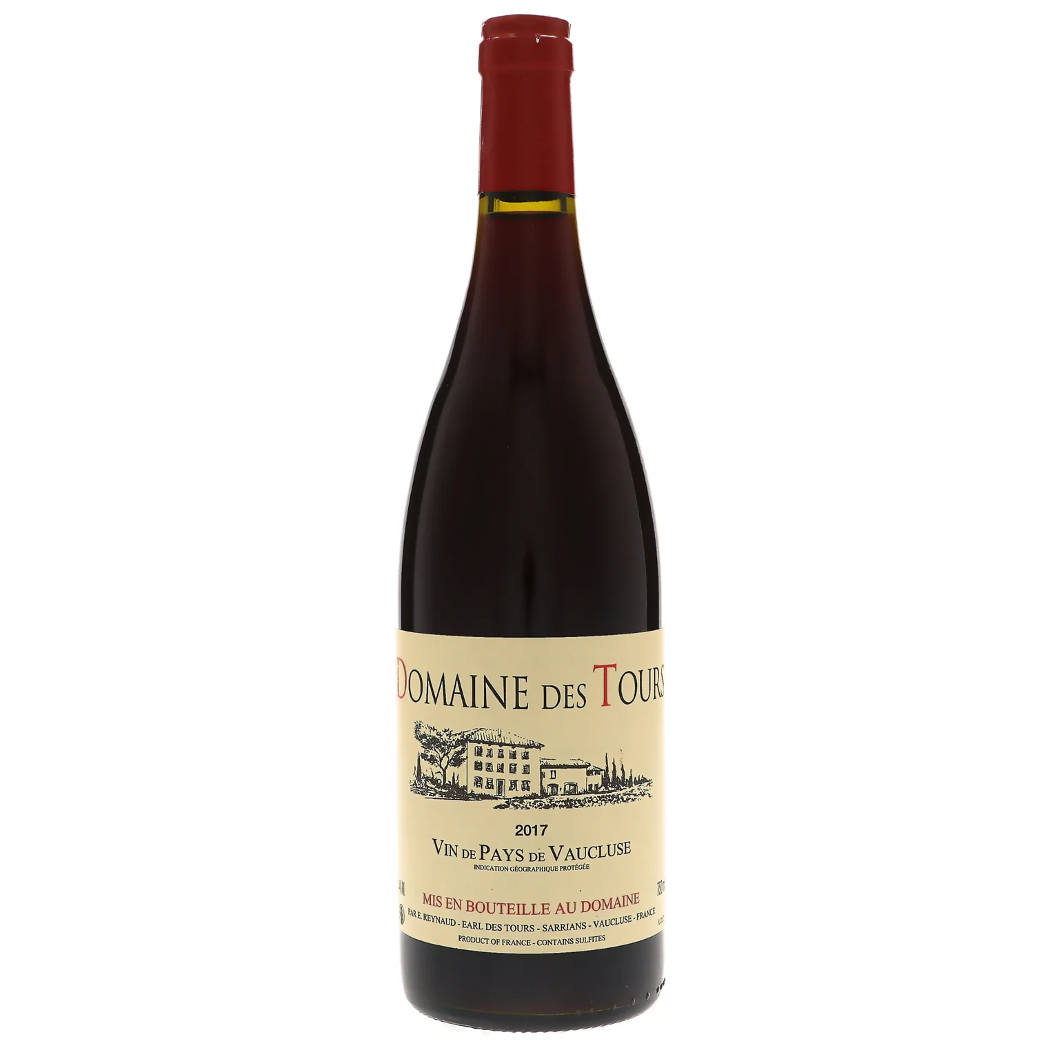 2017 Domaine des Tours, Rouge, Vaucluse