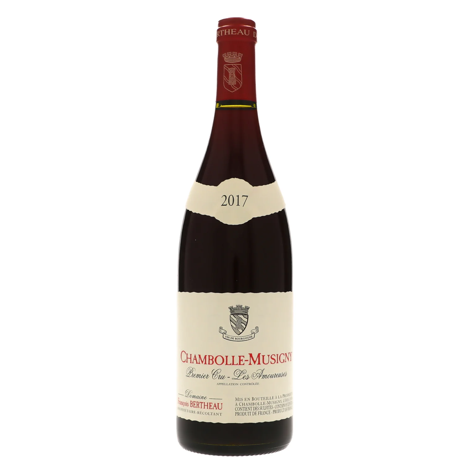 2017 Domaine Francois Bertheau, Chambolle-Musigny Premier Cru, Les Amoureuses