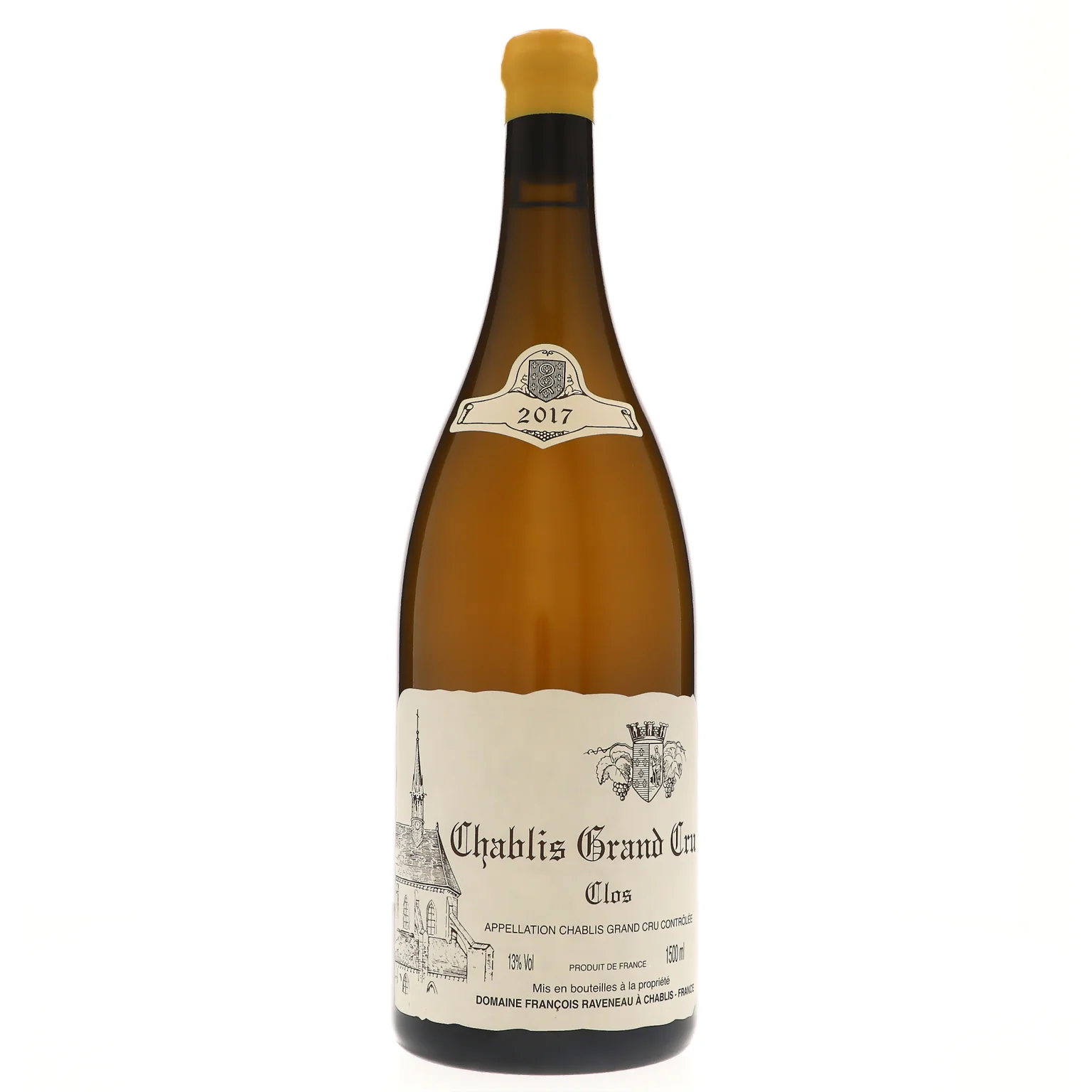2017 Domaine Francois Raveneau, Chablis Grand Cru, Les Clos 1.5L