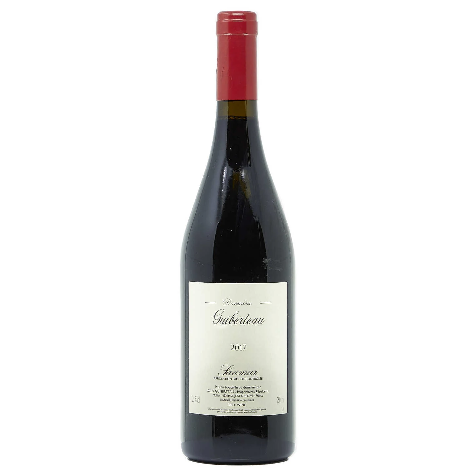 2017 Domaine Guiberteau, Saumur Rouge