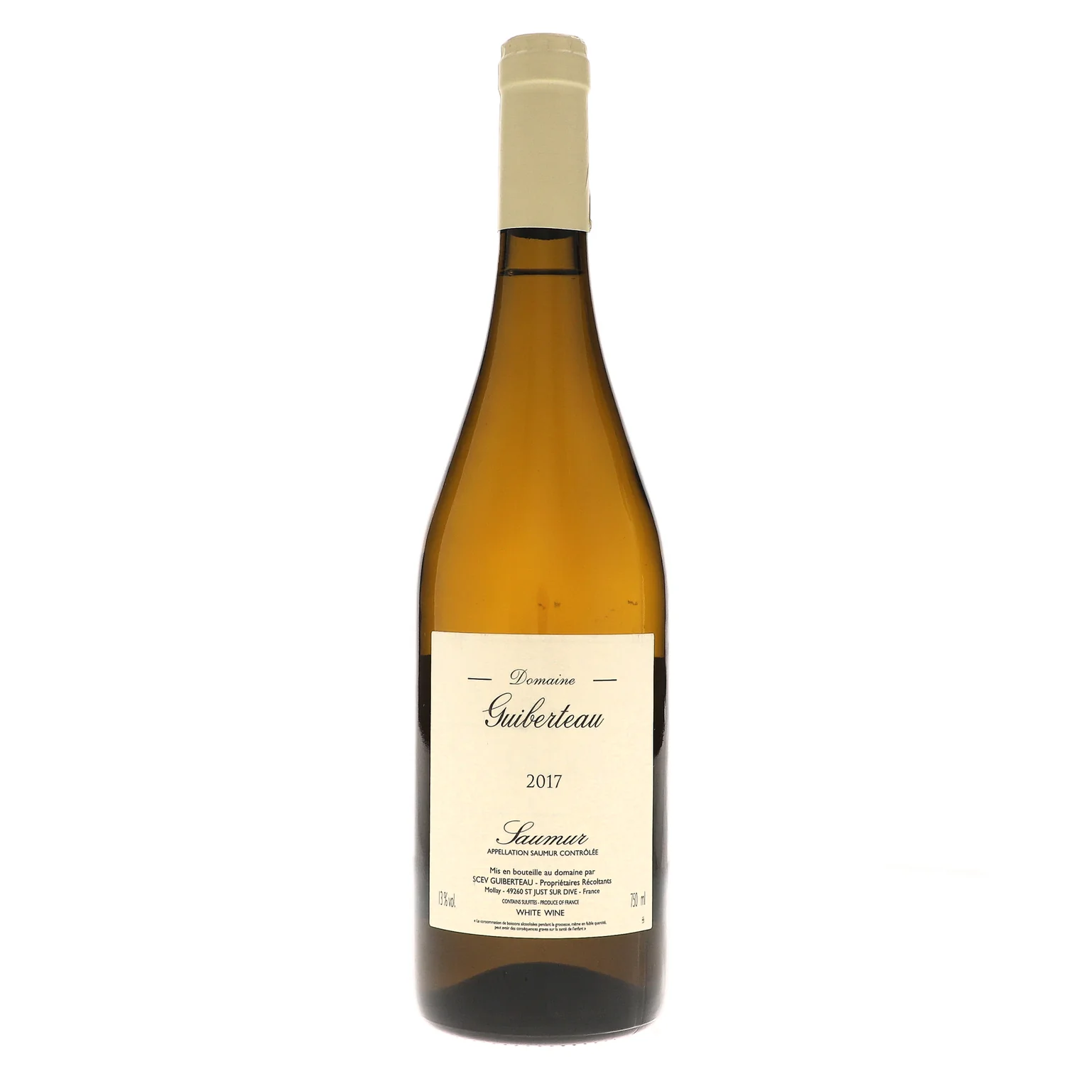 2017 Domaine Guiberteau, Saumur, Blanc