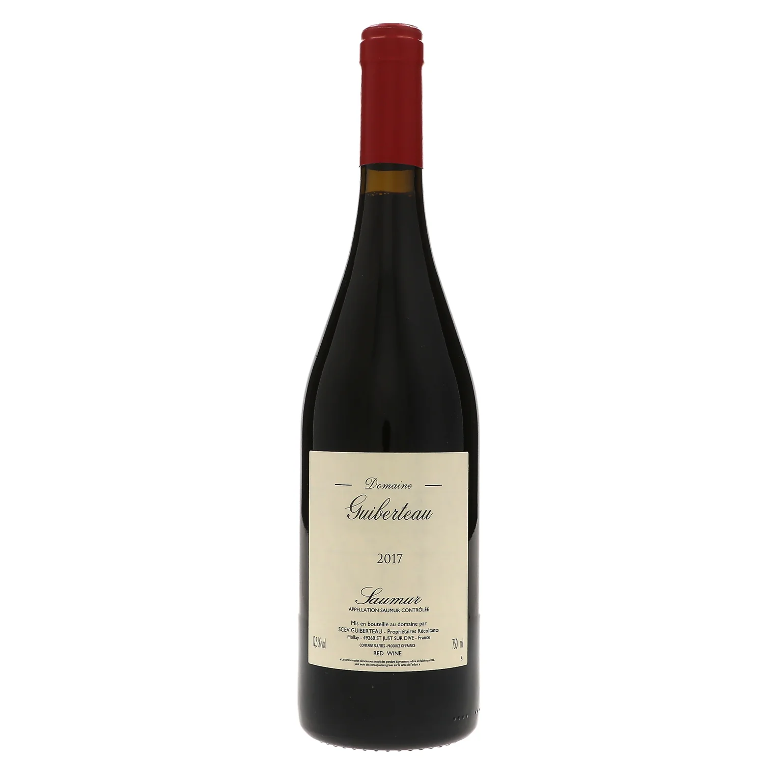2017 Domaine Guiberteau, Saumur, Rouge