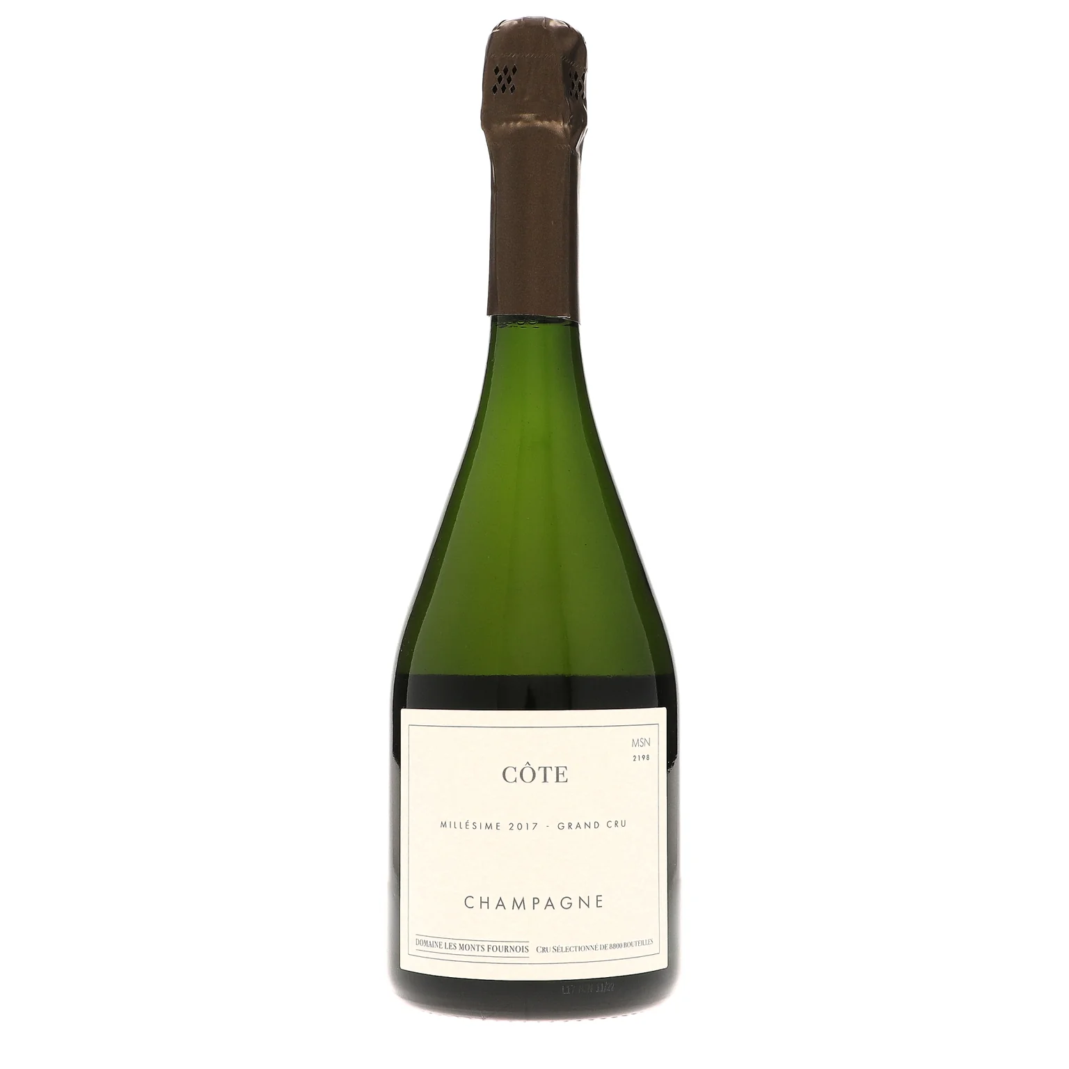 2017 Domaine Les Monts Fournois, Cote Grand Cru, Le Mesnil-sur-Oger