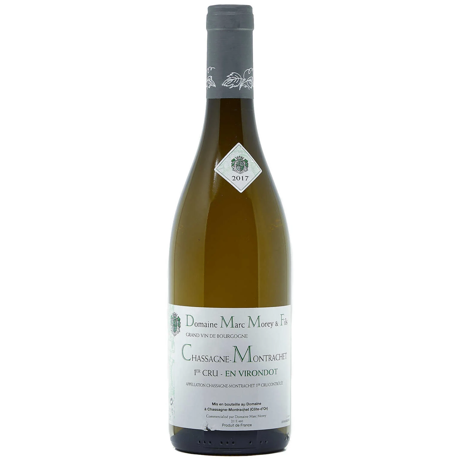 2017 Domaine Marc Morey, Chassagne-Montrachet Premier Cru, En Virondot