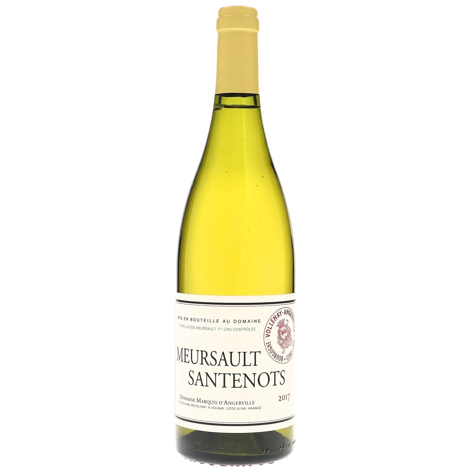 2017 Domaine Marquis d'Angerville, Meursault Premier Cru, Santenots