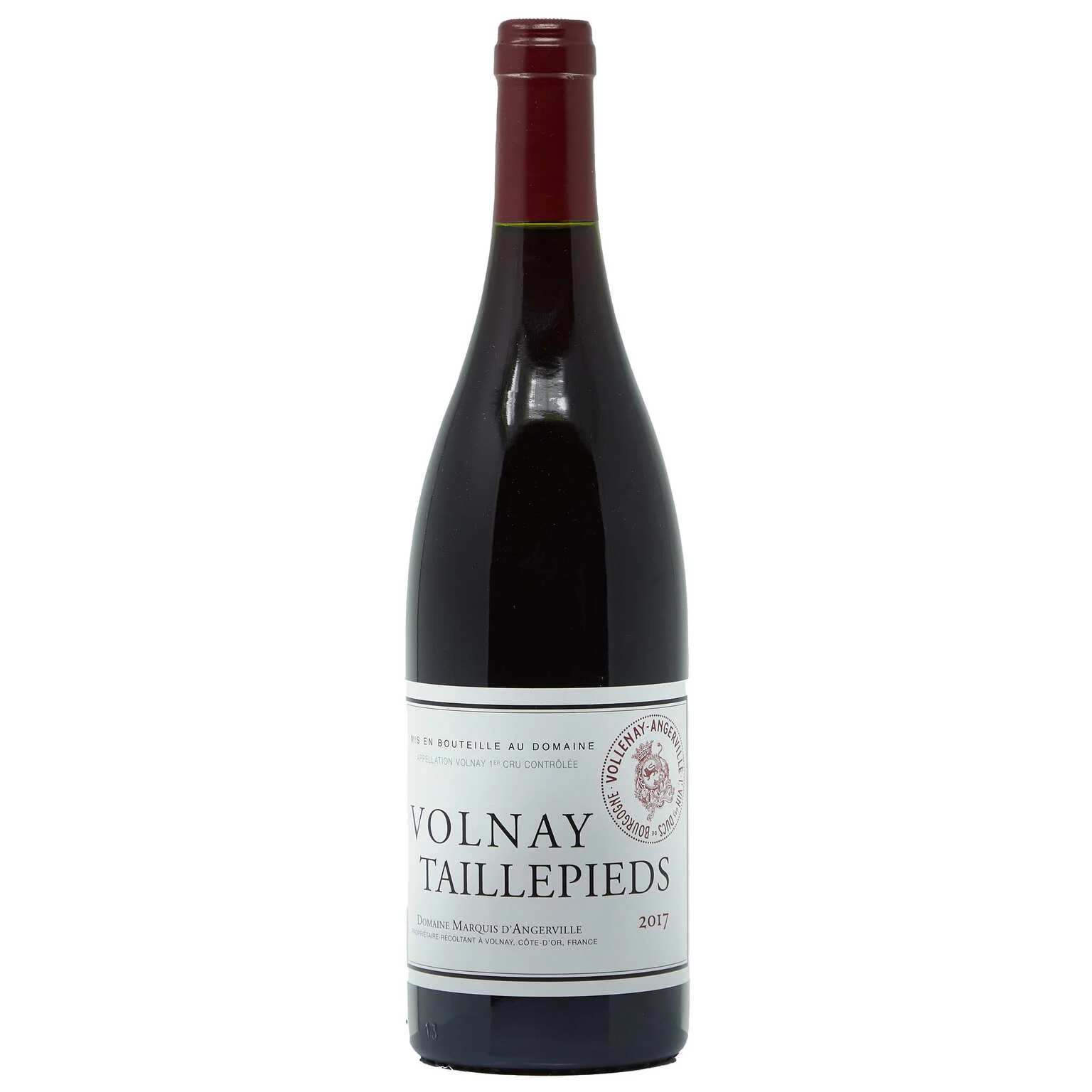 2017 Domaine Marquis d'Angerville, Volnay Premier Cru, Taillepieds