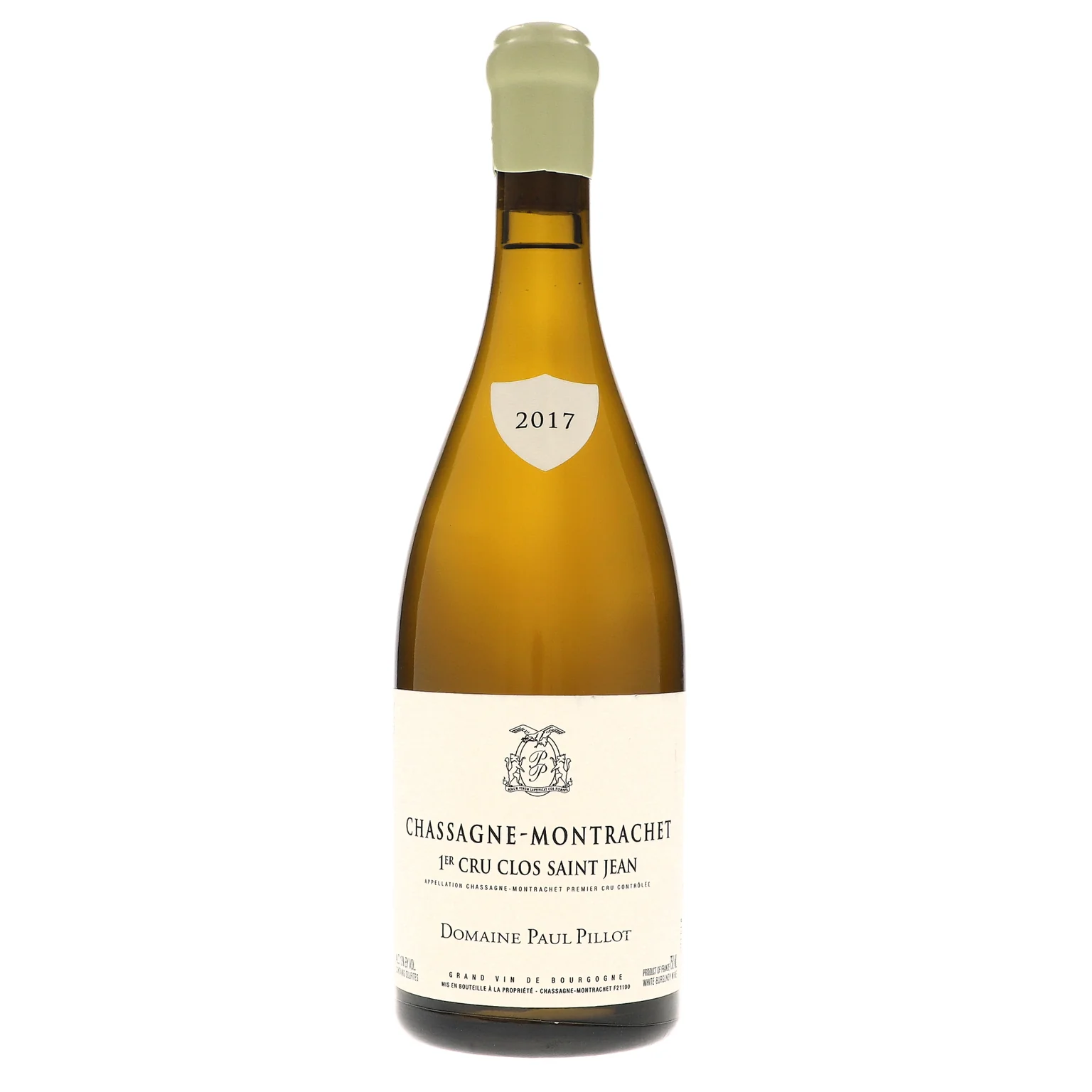 2017 Domaine Paul Pillot, Chassagne-Montrachet Premier Cru, Clos Saint-Jean Blanc