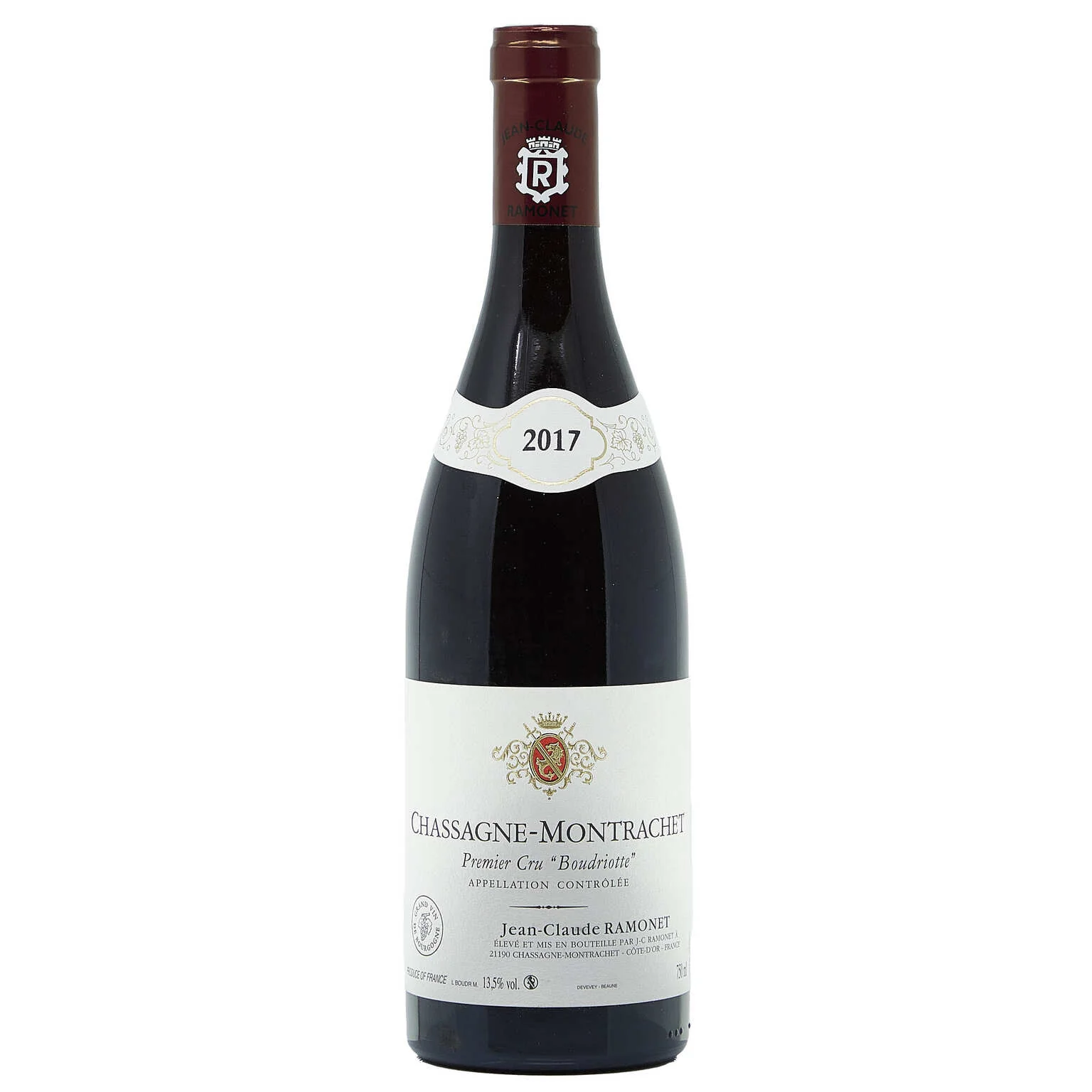 2017 Jean-Claude Ramonet, Chassagne-Montrachet Premier Cru, Clos de la Boudriotte Rouge