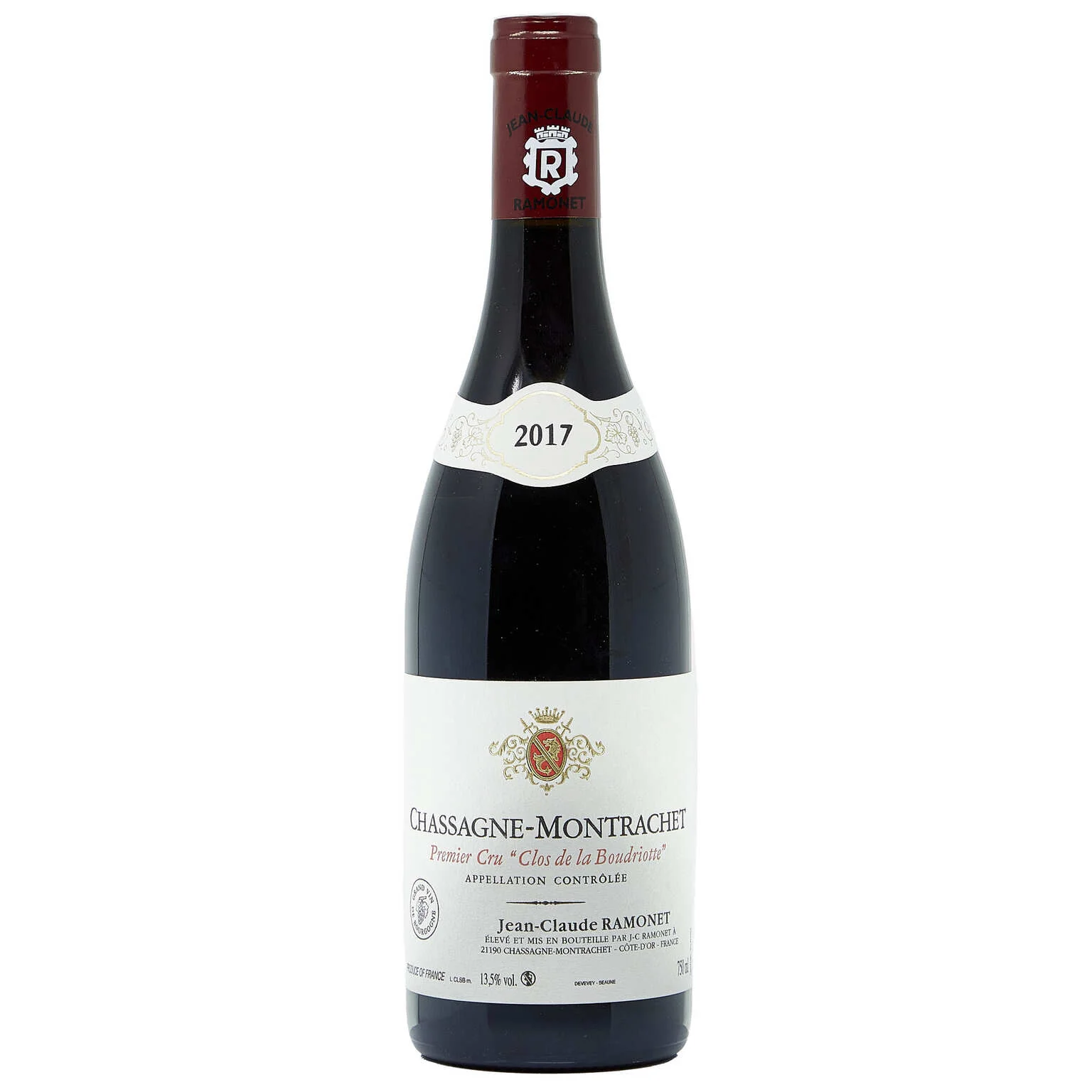 2017 Jean-Claude Ramonet, Chassagne-Montrachet Premier Cru, Clos de la Boudriotte Rouge
