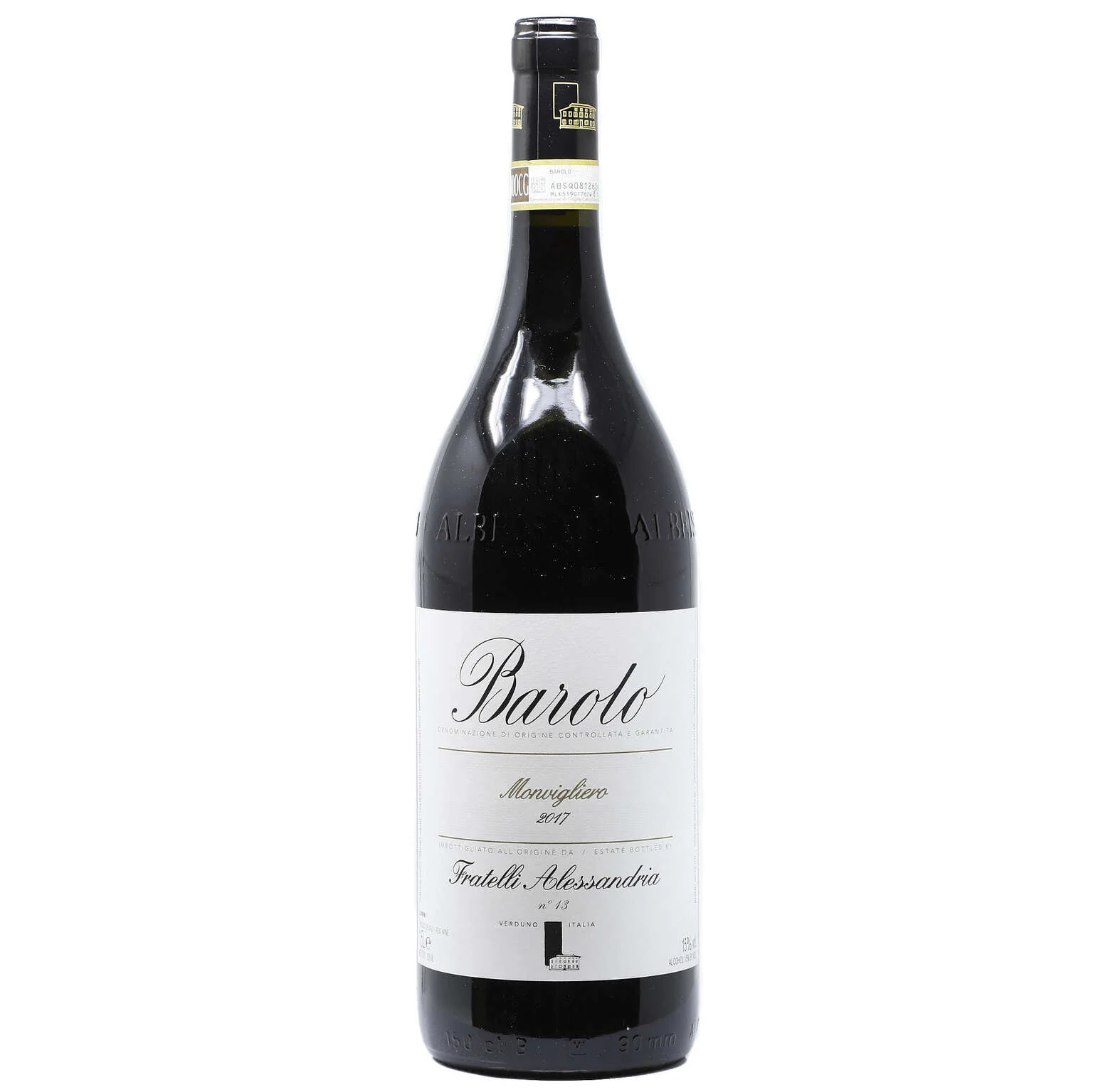 2017 Fratelli Alessandria, Barolo, Monvigliero 1.5L