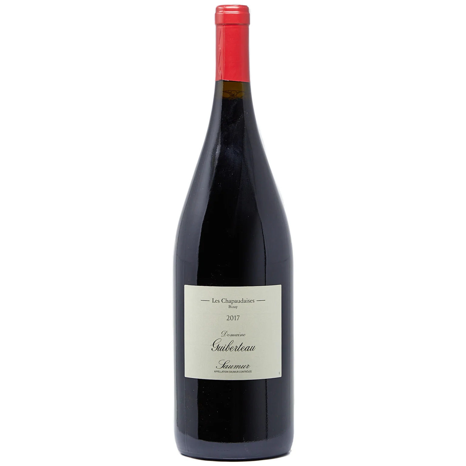 2017 Domaine Guiberteau, Saumur Rouge, Les Chapaudaises 1.5L
