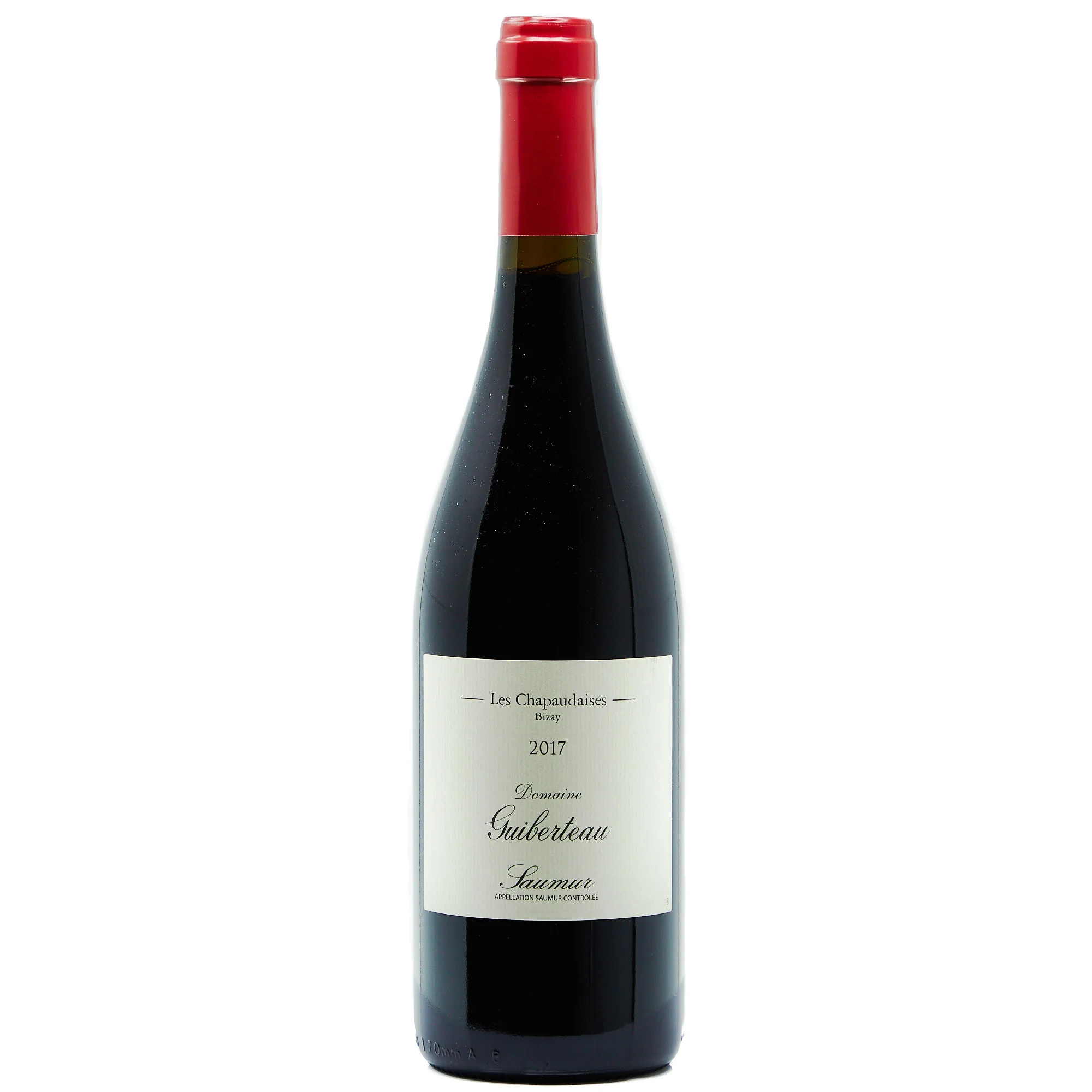 2017 Domaine Guiberteau, Saumur Rouge, Les Chapaudaises
