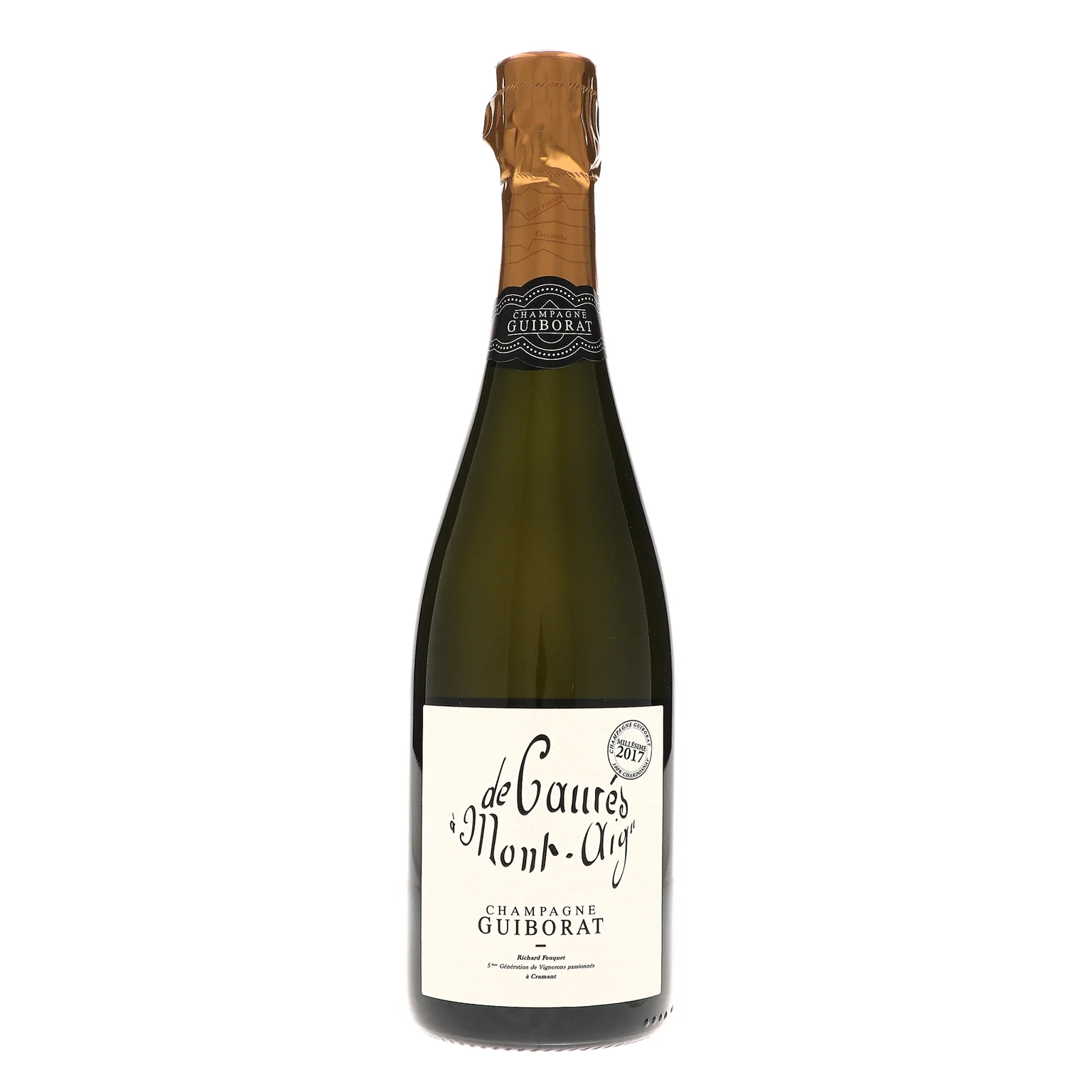 2017 Guiborat, de Caures a Mont-Aigu, Champagne