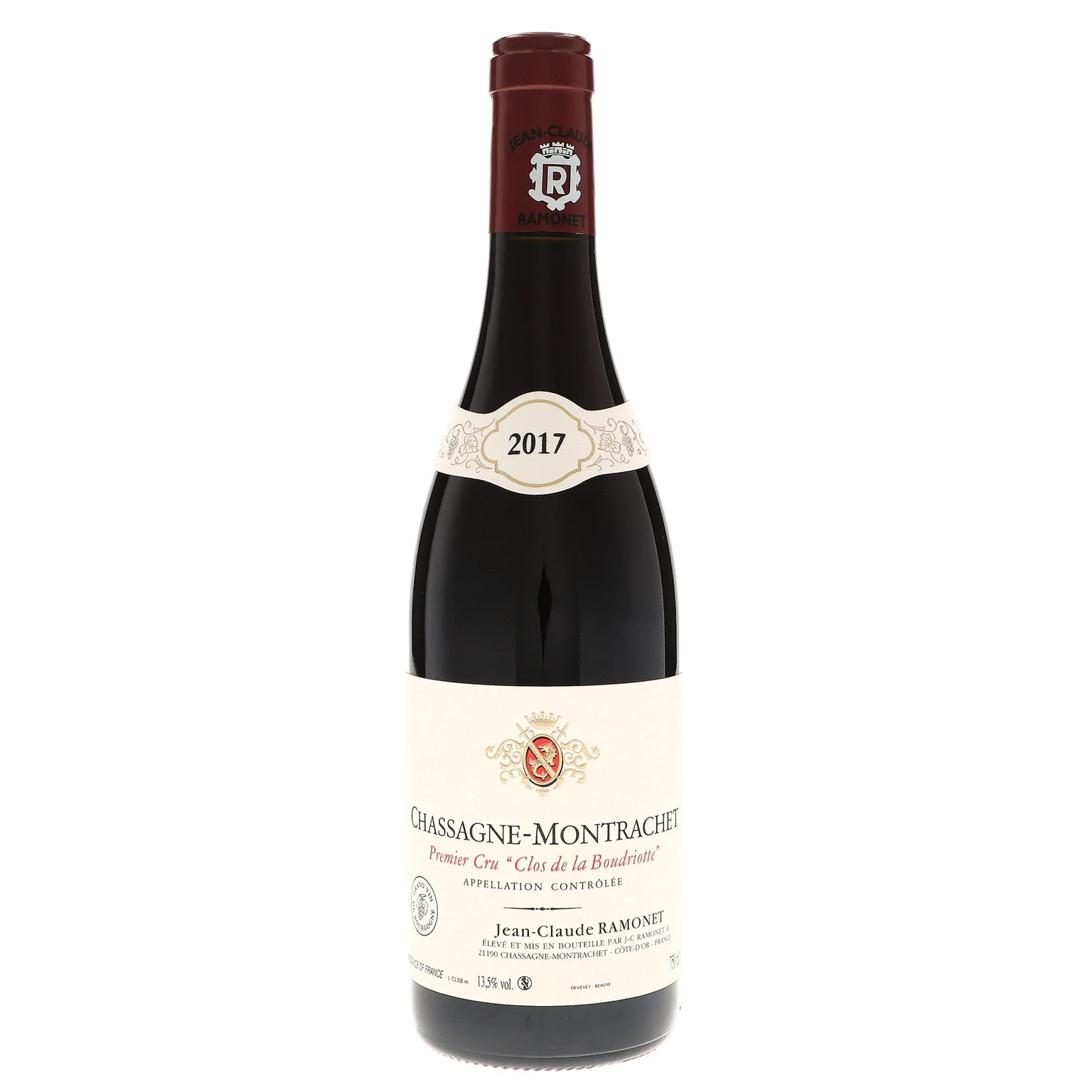 2017 Jean-Claude Ramonet, Chassagne-Montrachet Premier Cru, Clos de la Boudriotte Rouge