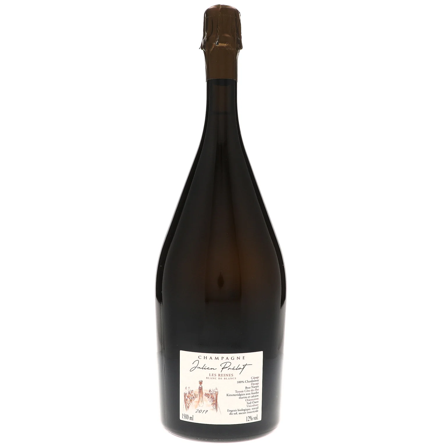 2017 Julien Prelat, Les Reines Brut Nature Vintage, Champagne 1.5L