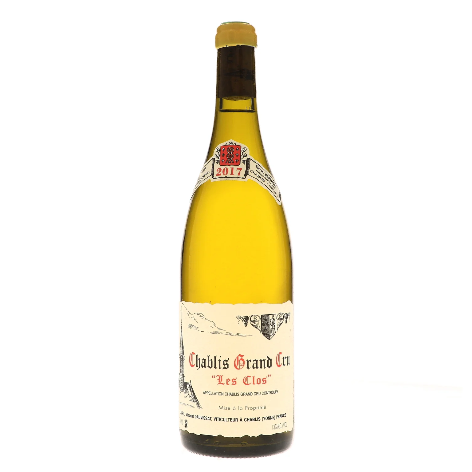 2017 Vincent Dauvissat, Chablis Grand Cru, Les Clos