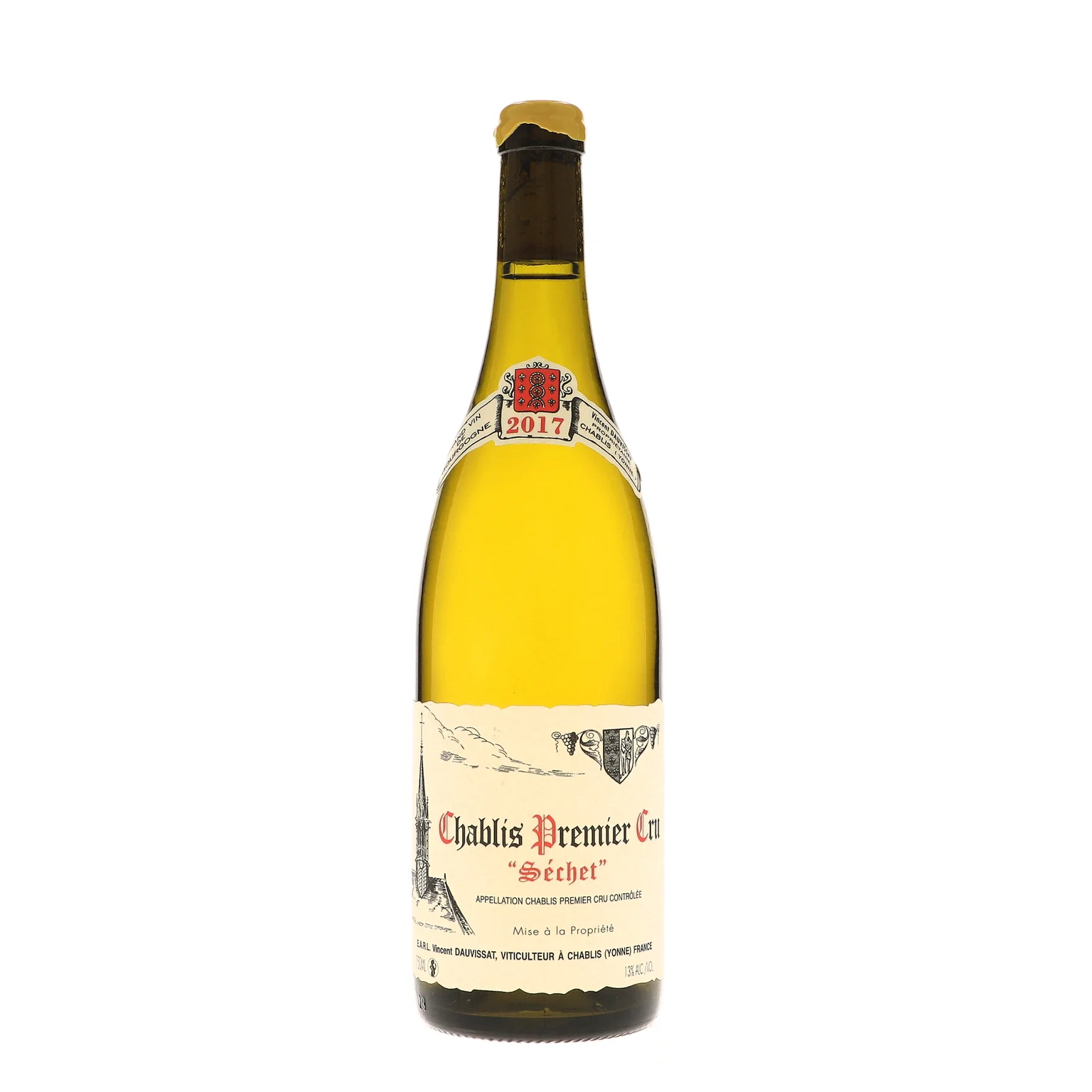 2017 Vincent Dauvissat, Chablis Premier Cru, Sechet