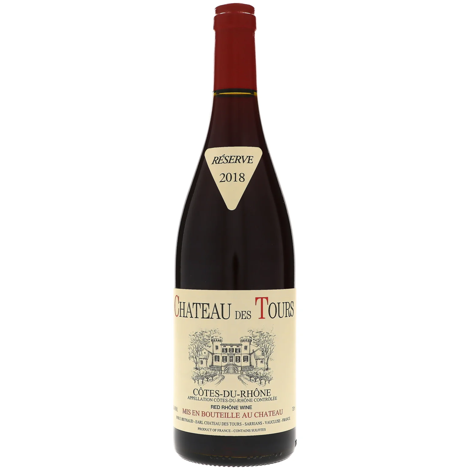 2018 Chateau des Tours, Cotes du Rhone, Rouge