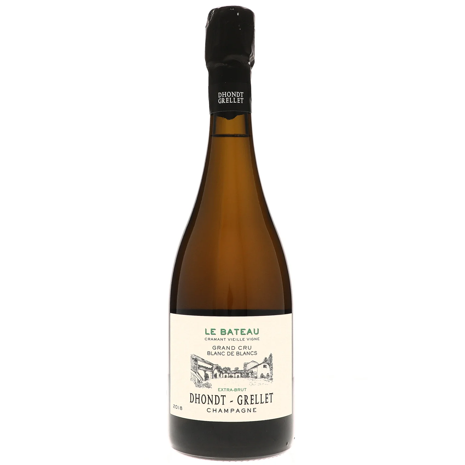 2018 Dhondt Grellet, Le Bateau Vieilles Vigne Extra Brut Grand Cru, Cramant