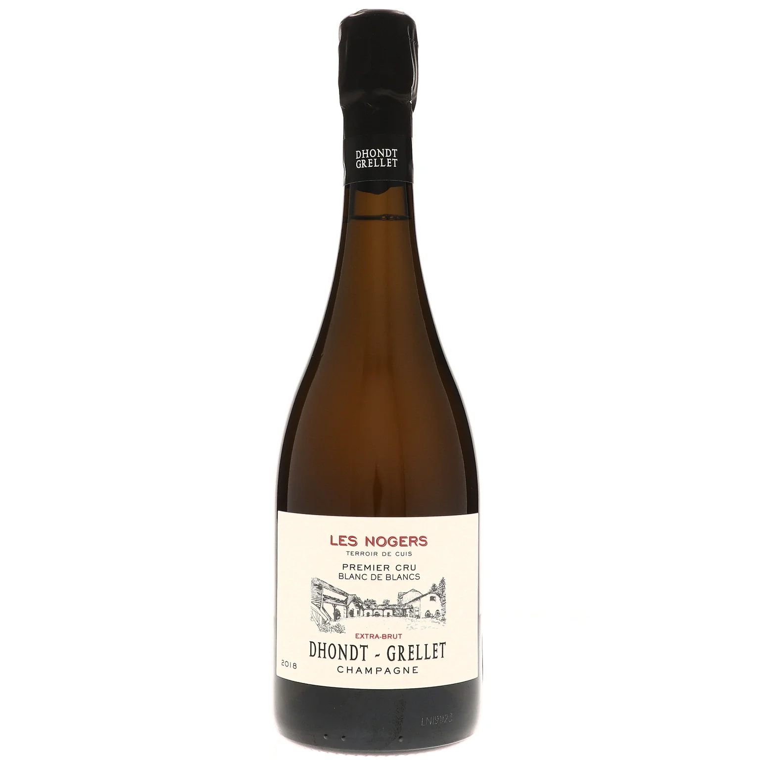 2018 Dhondt Grellet, Les Nogers Blanc de Blancs Extra Brut Premier Cru