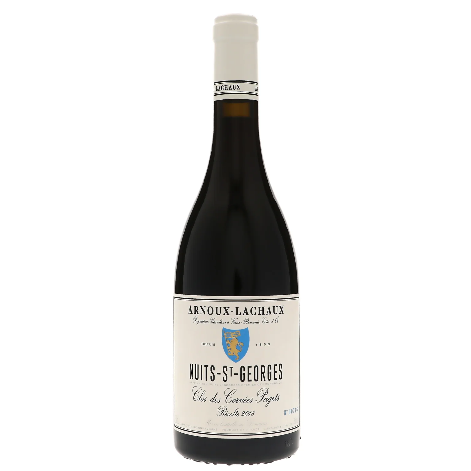 2018 Domaine Arnoux-Lachaux, Nuits-Saint-Georges Premier Cru, Clos des Corvees Pagets